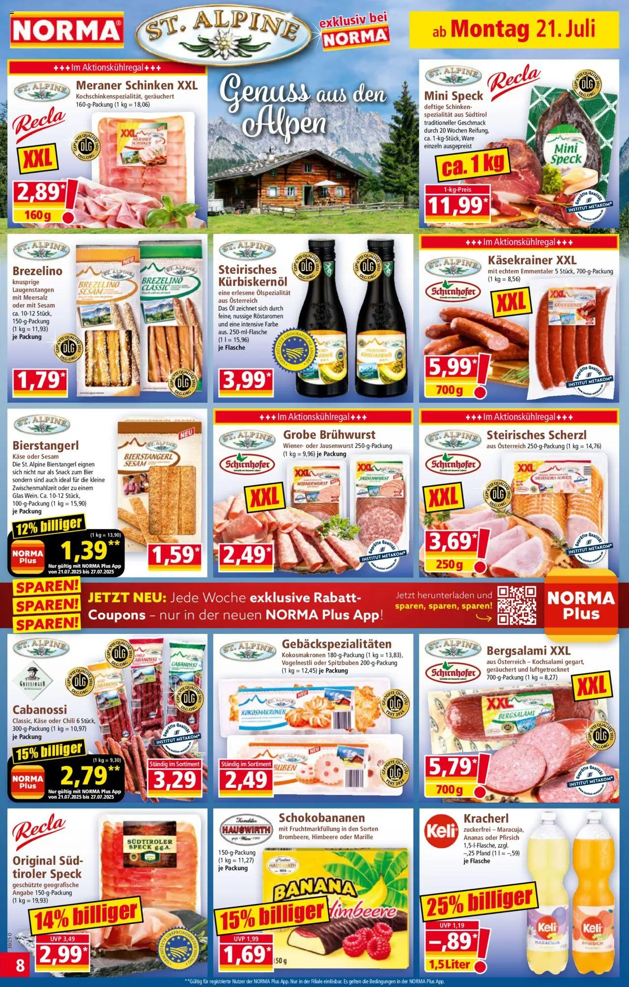 norma - Norma Prospekt der Woche ab 21.07.2025 - 26.07.2025 - page: 8