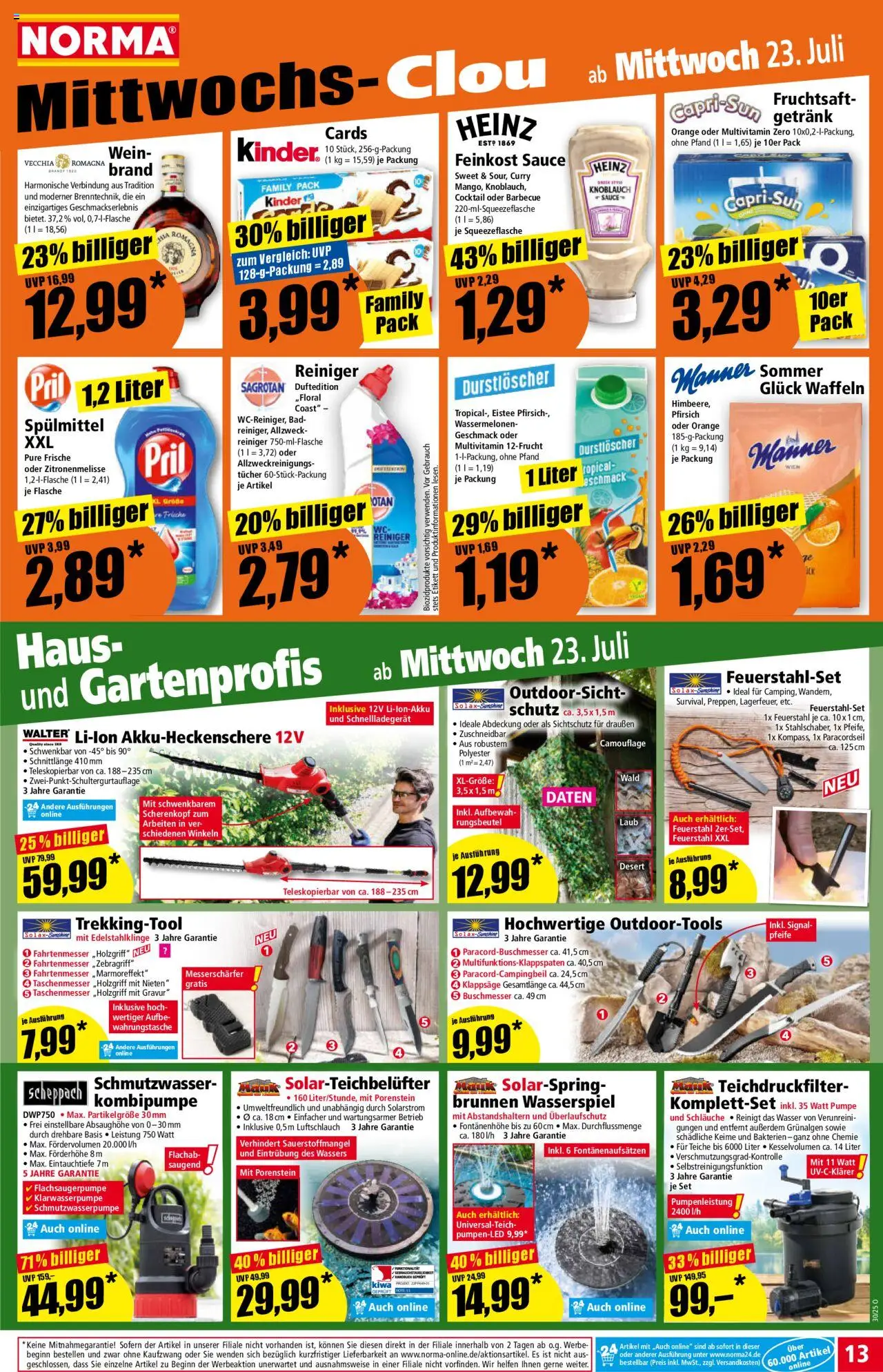 norma - Norma Prospekt der Woche ab 21.07.2025 - 26.07.2025 - page: 13