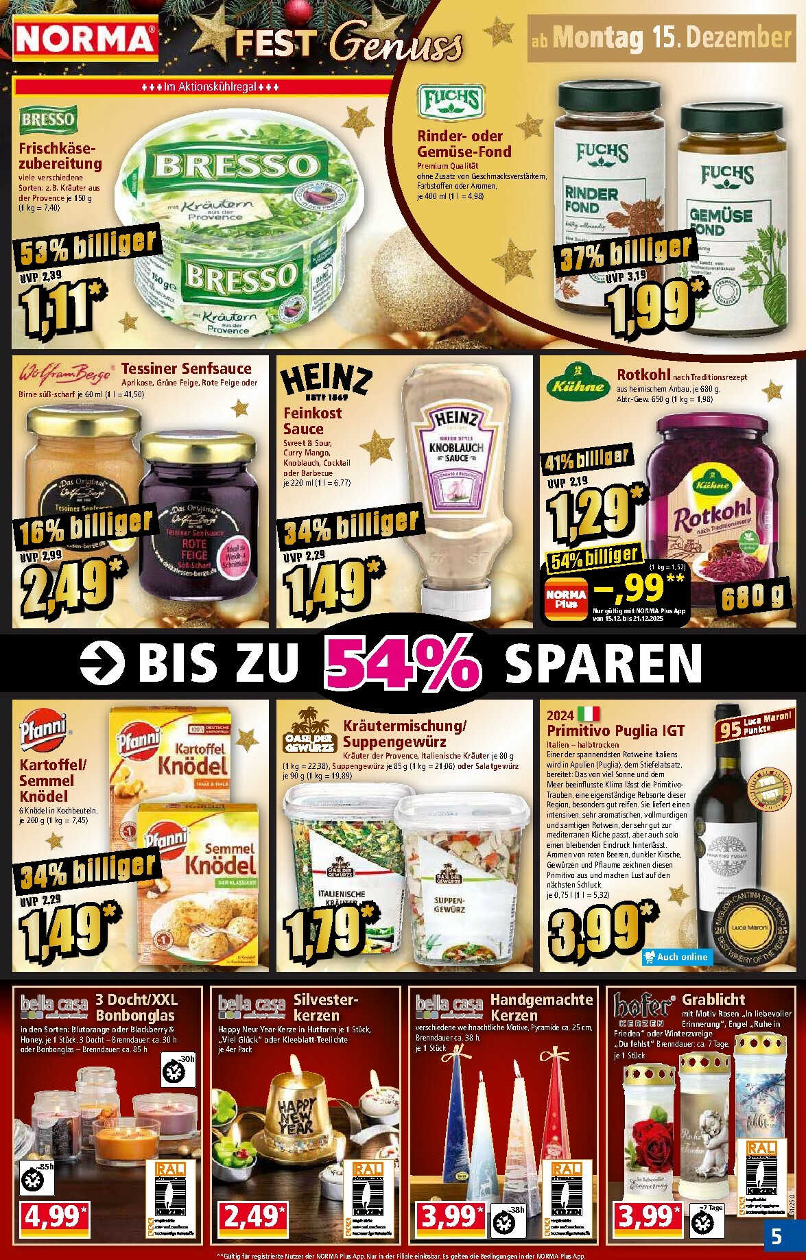 norma - Norma-Prospekt gültig vom 15.12. bis 20.12. - page: 5