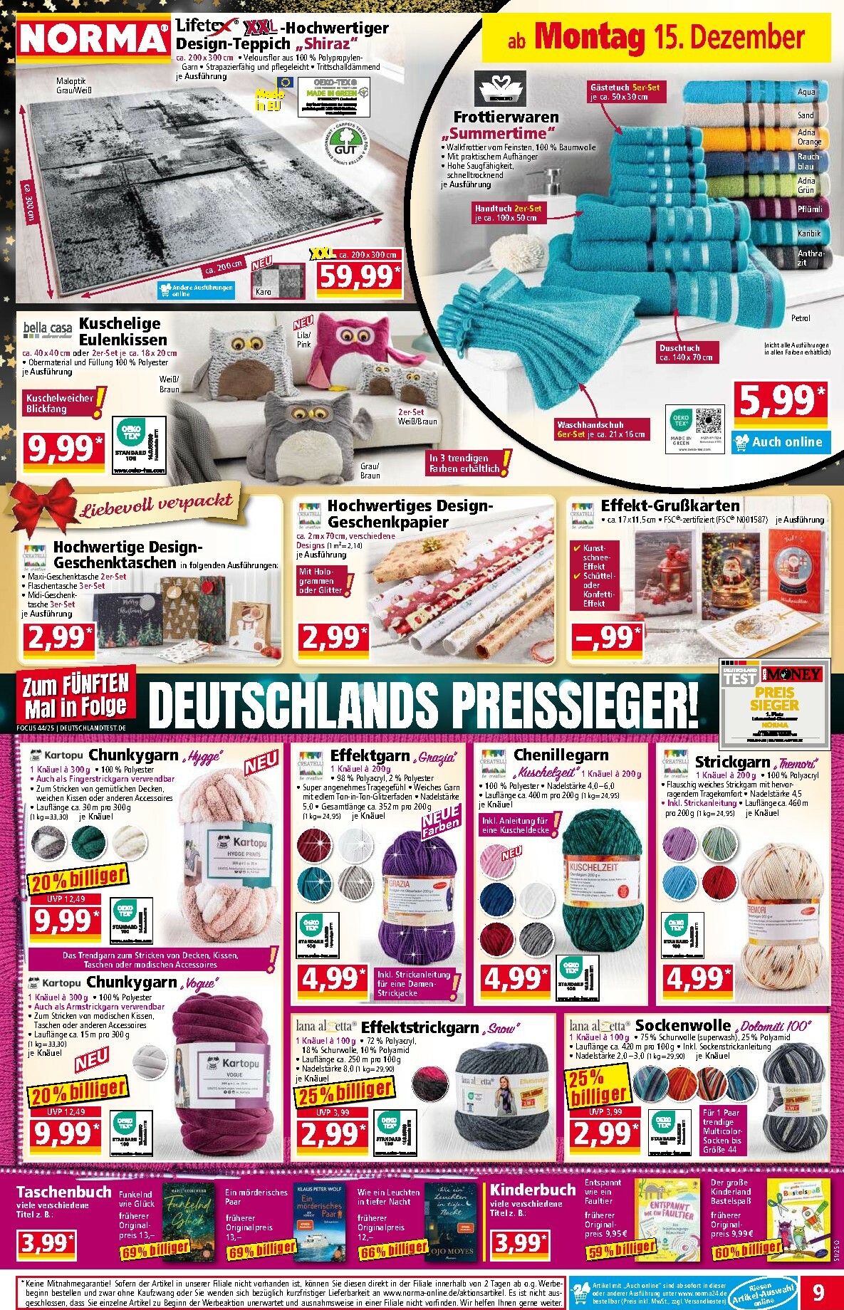 norma - Norma-Prospekt gültig vom 15.12. bis 20.12. - page: 9