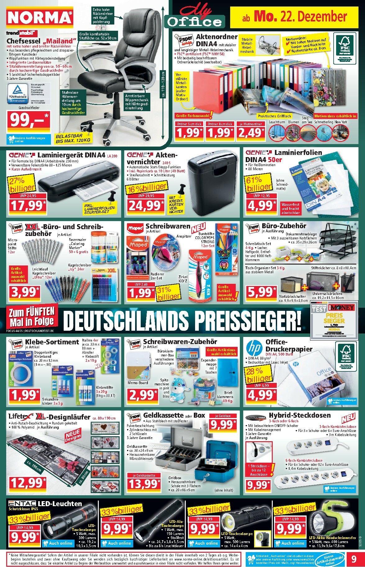 norma - Norma-Prospekt gültig vom 22.12. bis 27.12. - page: 9