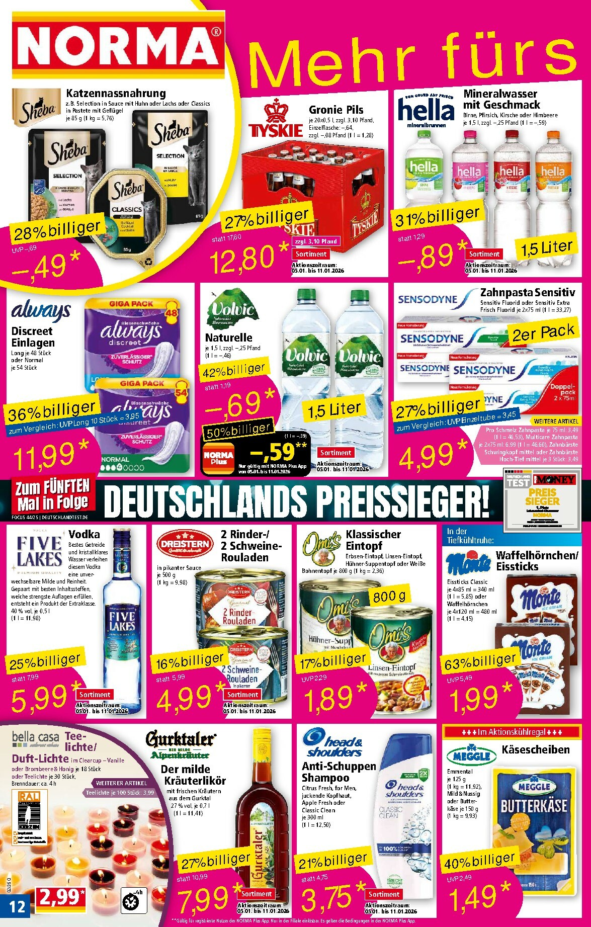 norma - Norma-Prospekt gültig vom 05.01. bis 10.01. - page: 12