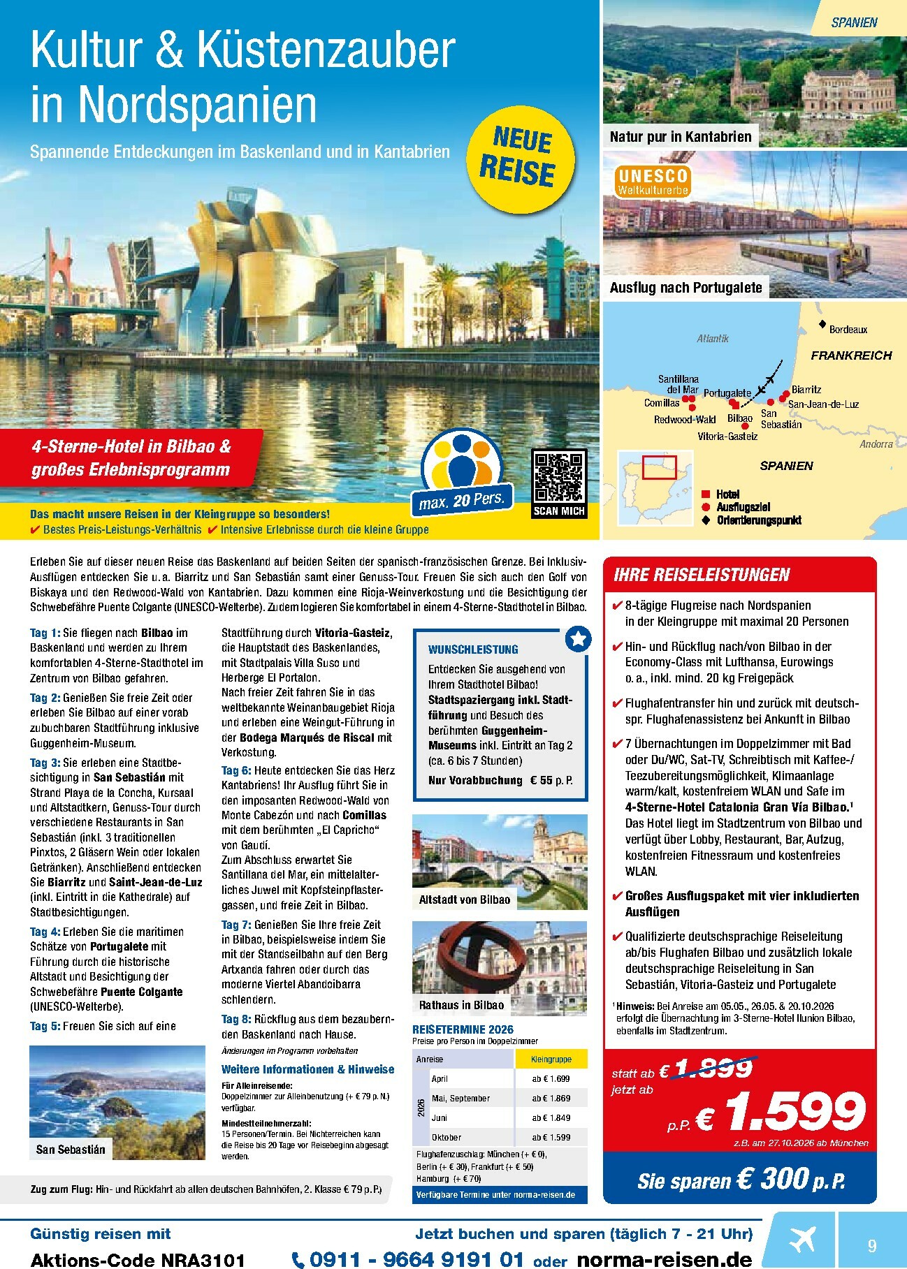 norma - Norma - Reisen-Prospekt gültig vom 01.01. bis 31.01. - page: 9