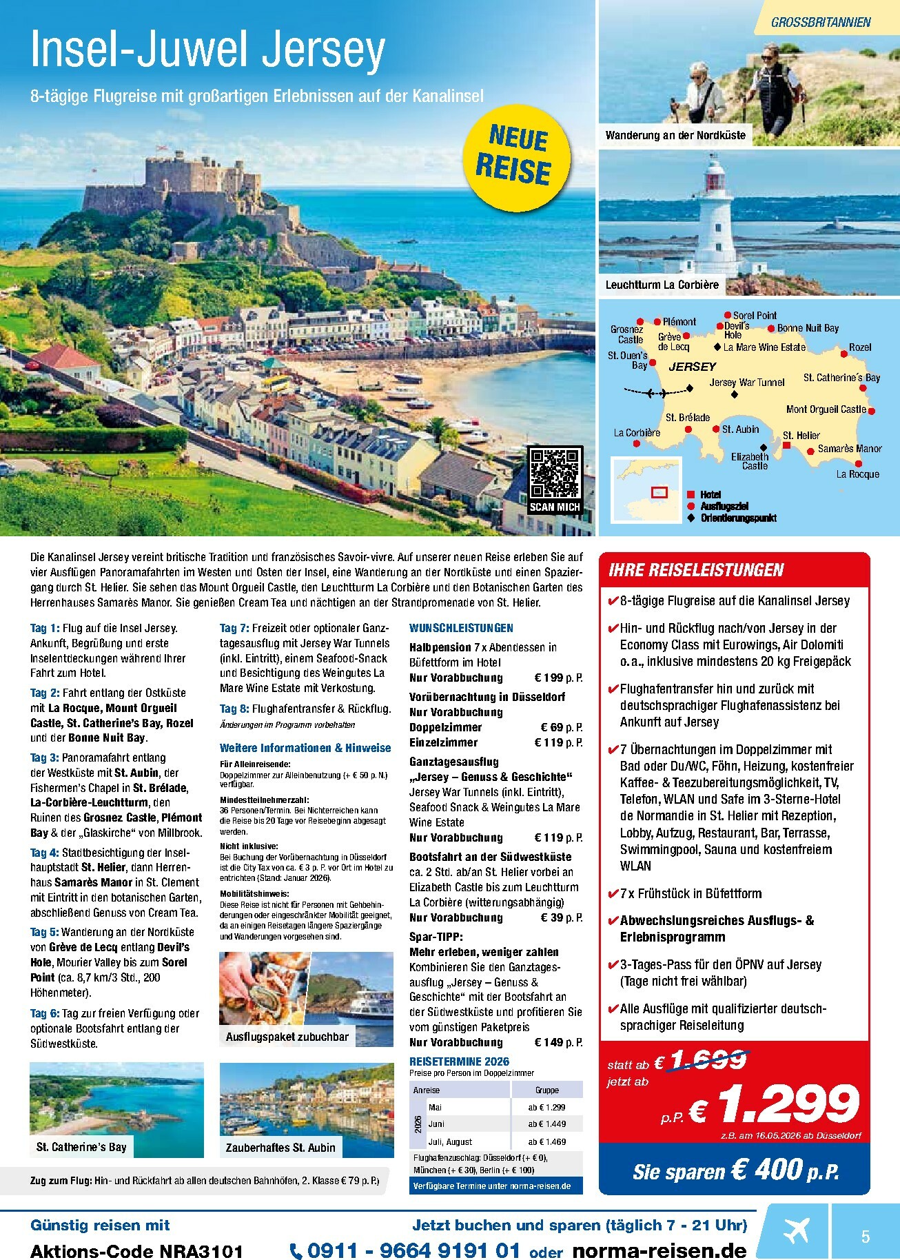 norma - Norma - Reisen-Prospekt gültig vom 01.01. bis 31.01. - page: 5