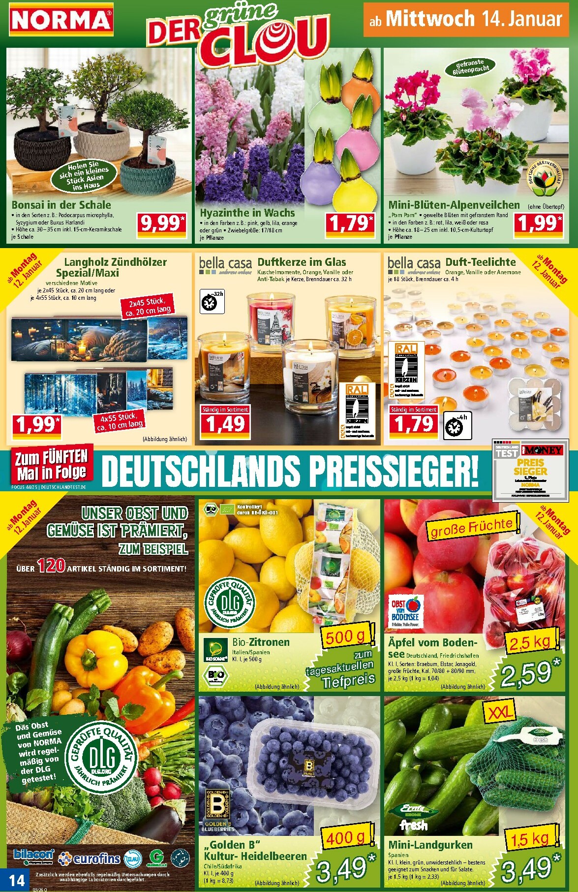 norma - Norma-Prospekt gültig vom 12.01. bis 17.01. - page: 14