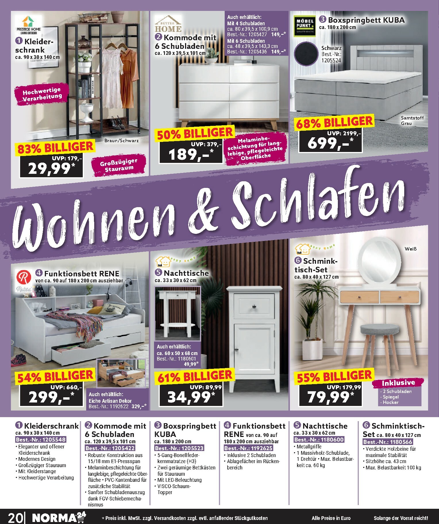 norma - Norma - Bestellmagazin-Prospekt gültig vom 01.01. bis 31.01. - page: 20