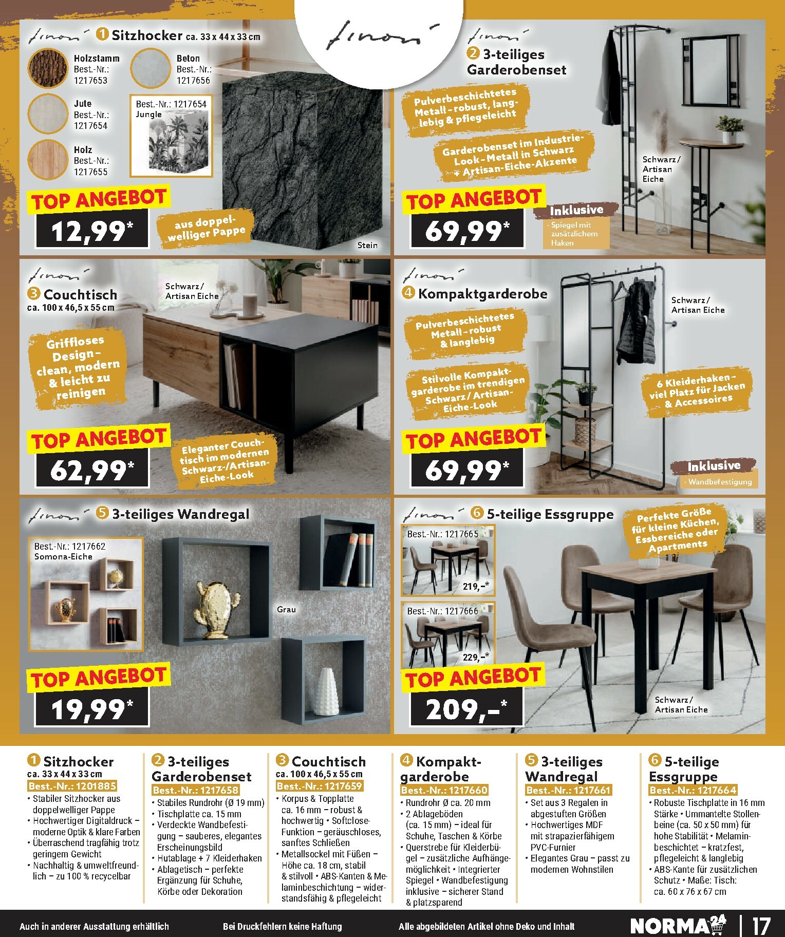 norma - Norma - Bestellmagazin-Prospekt gültig vom 01.01. bis 31.01. - page: 17