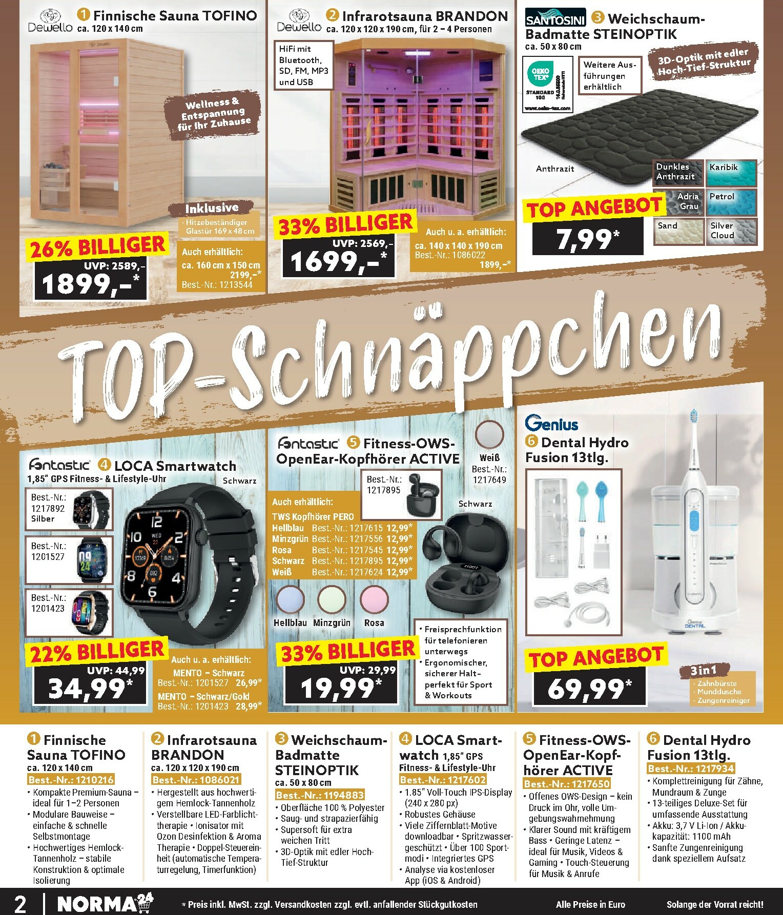 norma - Norma - Bestellmagazin-Prospekt gültig vom 01.01. bis 31.01. - page: 2