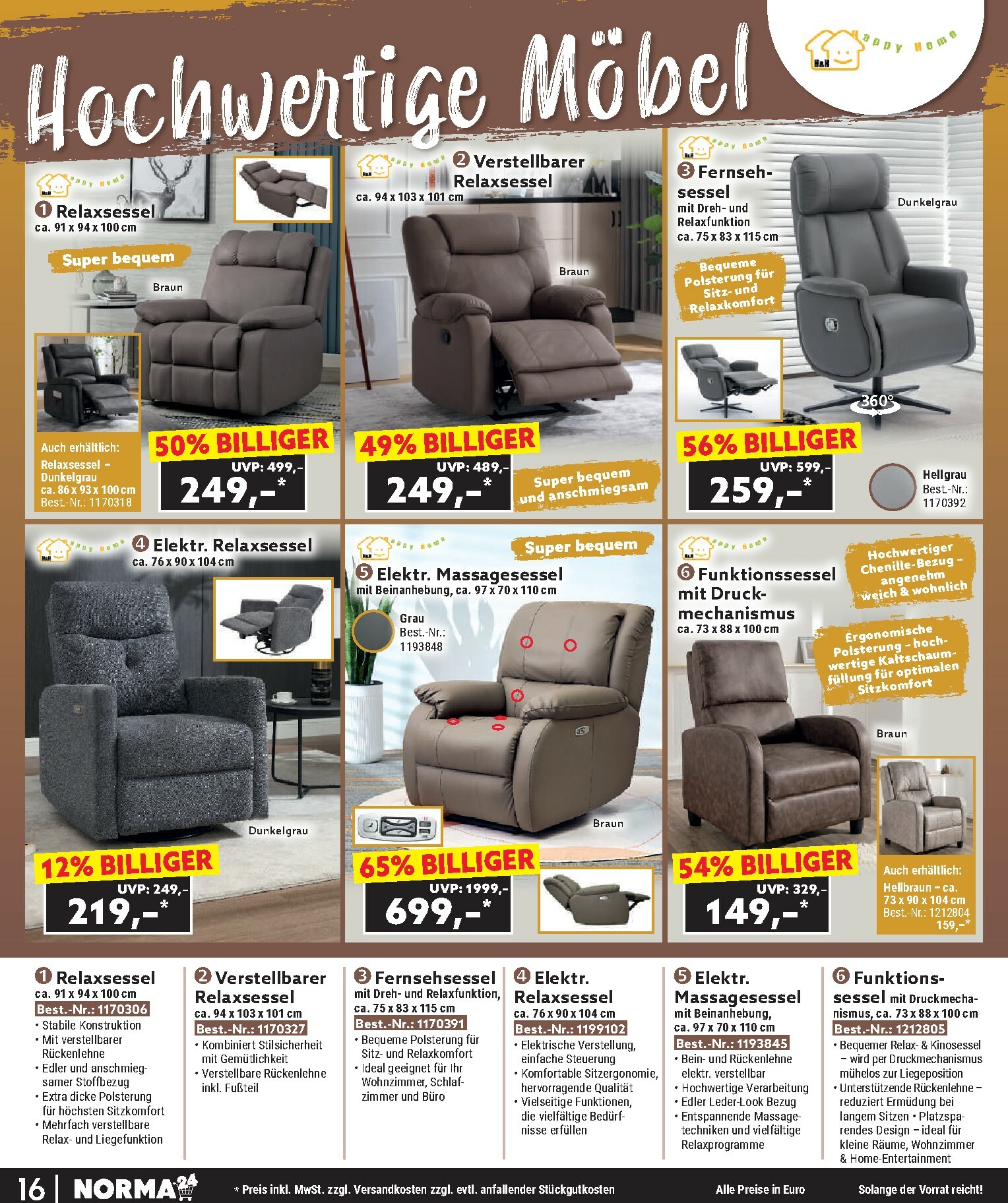 norma - Norma - Bestellmagazin-Prospekt gültig vom 01.01. bis 31.01. - page: 16