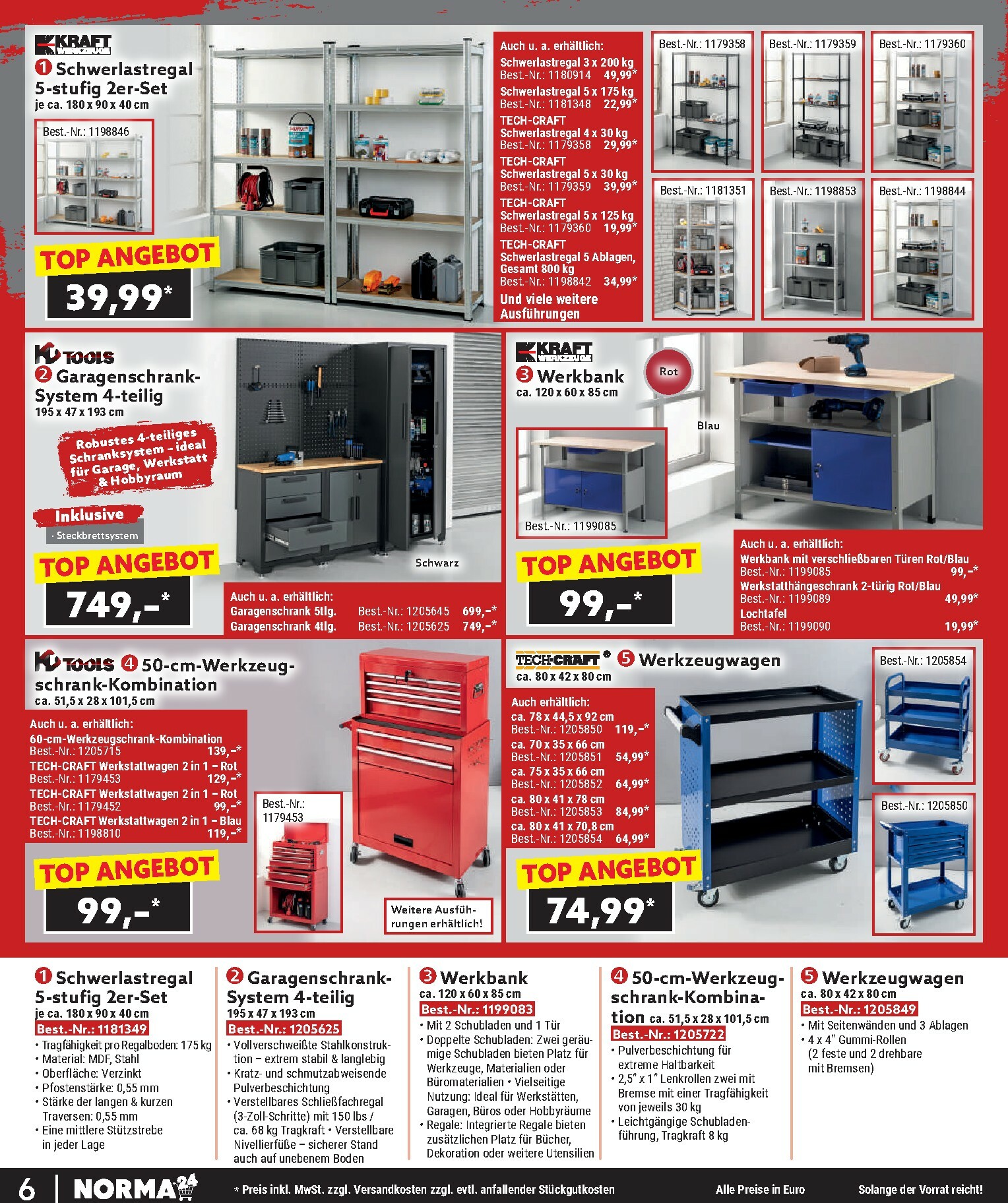 norma - Norma - Bestellmagazin-Prospekt gültig vom 01.01. bis 31.01. - page: 6