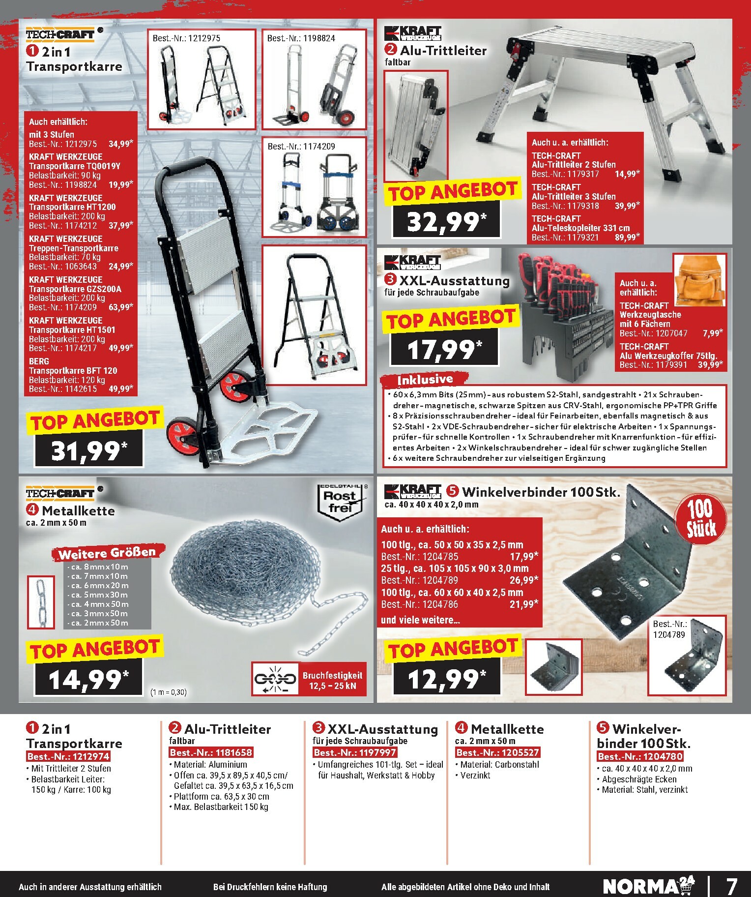 norma - Norma - Bestellmagazin-Prospekt gültig vom 01.01. bis 31.01. - page: 7