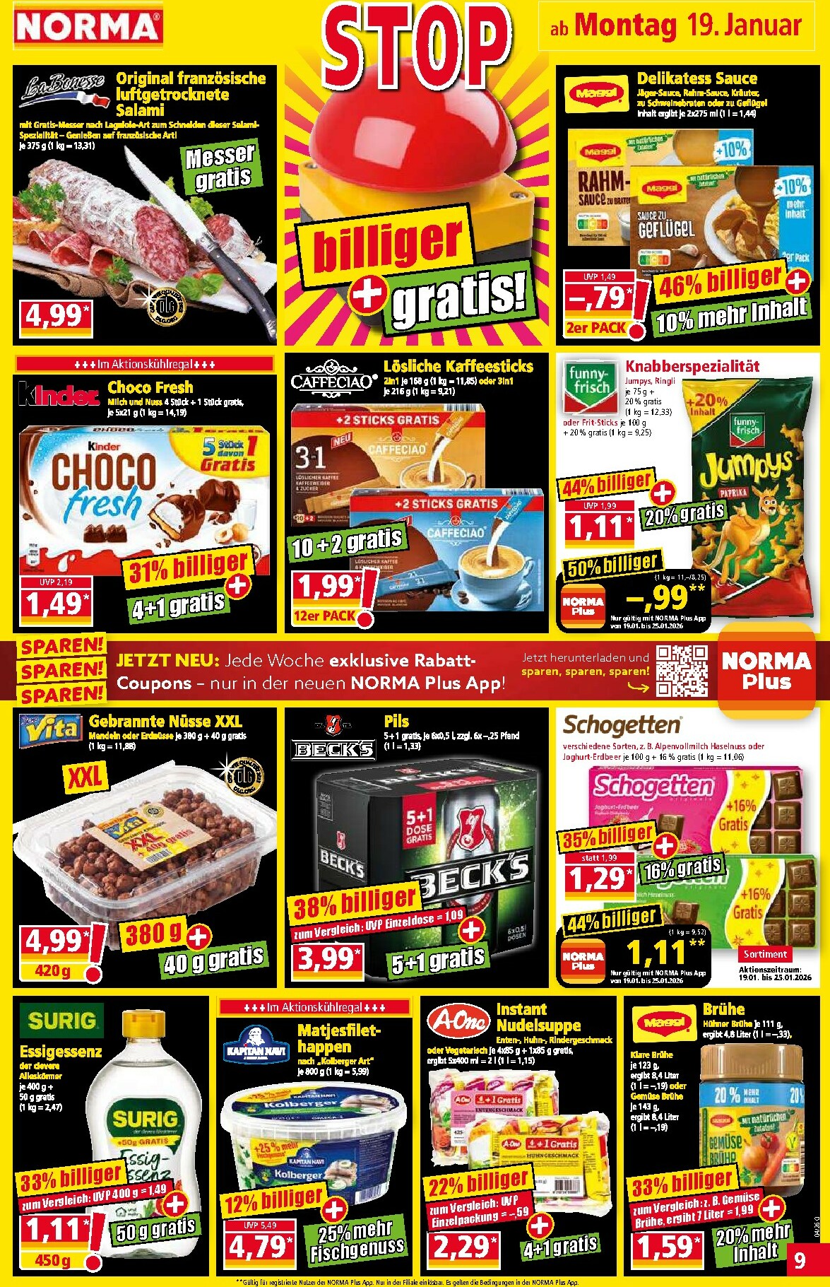 norma - Norma-Prospekt gültig vom 19.01. bis 24.01. - page: 9