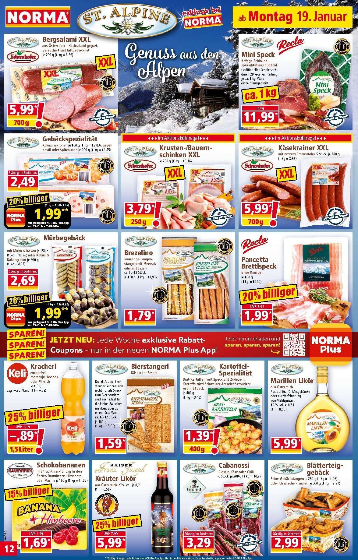 norma - Norma-Prospekt gültig vom 19.01. bis 24.01. - page: 12