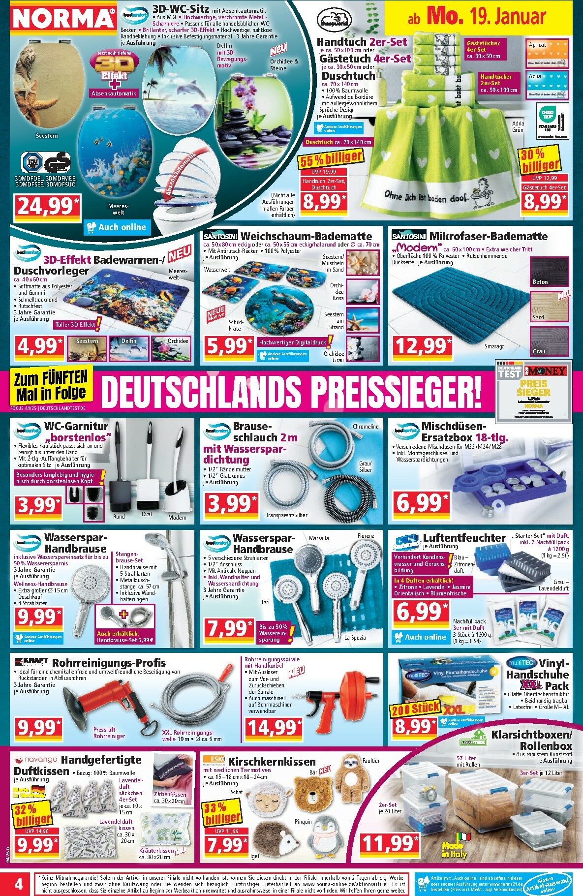 norma - Norma-Prospekt gültig vom 19.01. bis 24.01. - page: 4