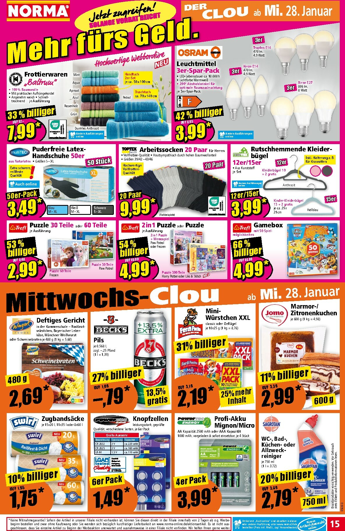 norma - Norma-Prospekt gültig vom 26.01. bis 31.01. - page: 15