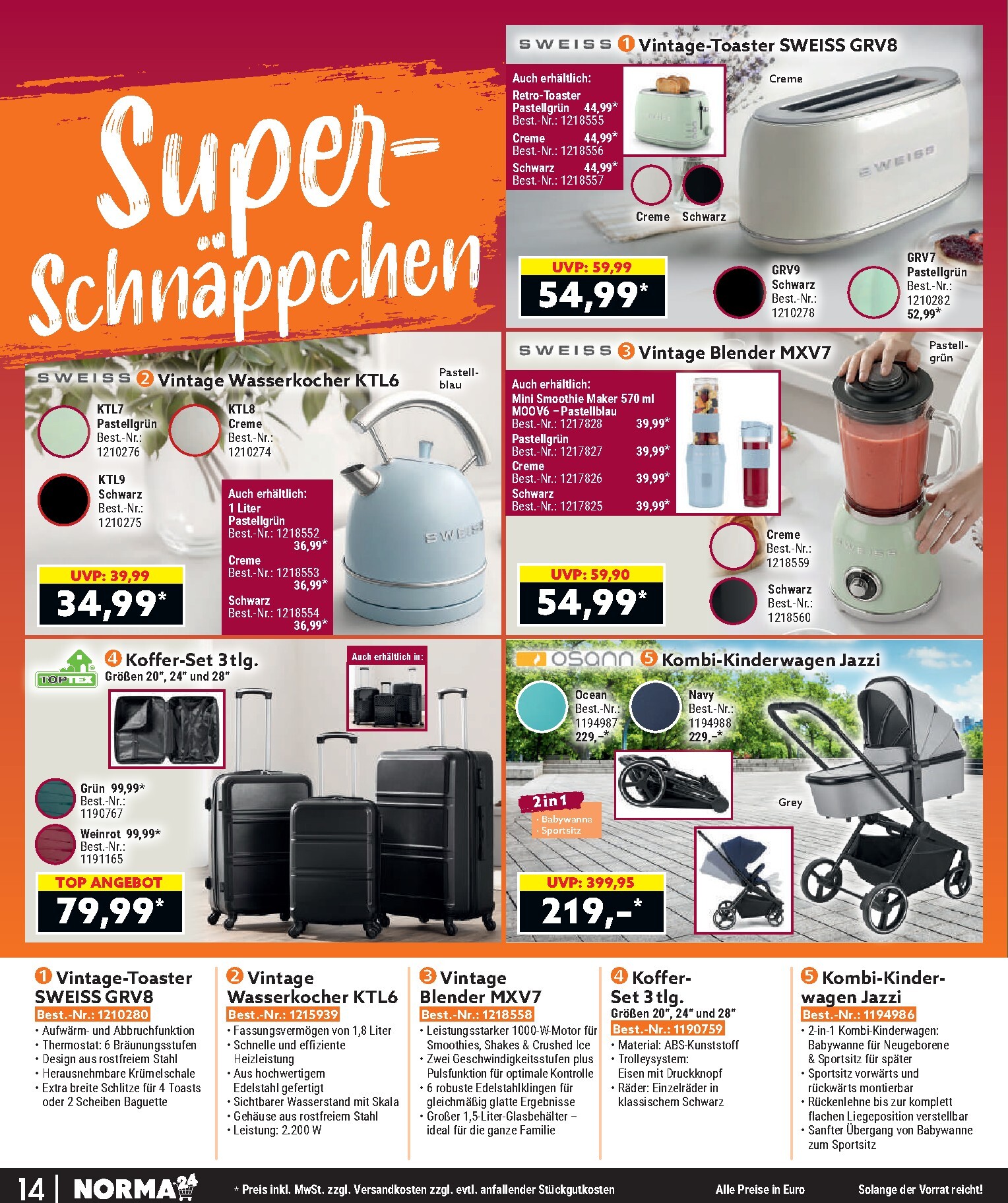 norma - Norma - Bestellmagazin-Prospekt gültig vom 01.03.2026 bis 31.03.2026 - page: 14