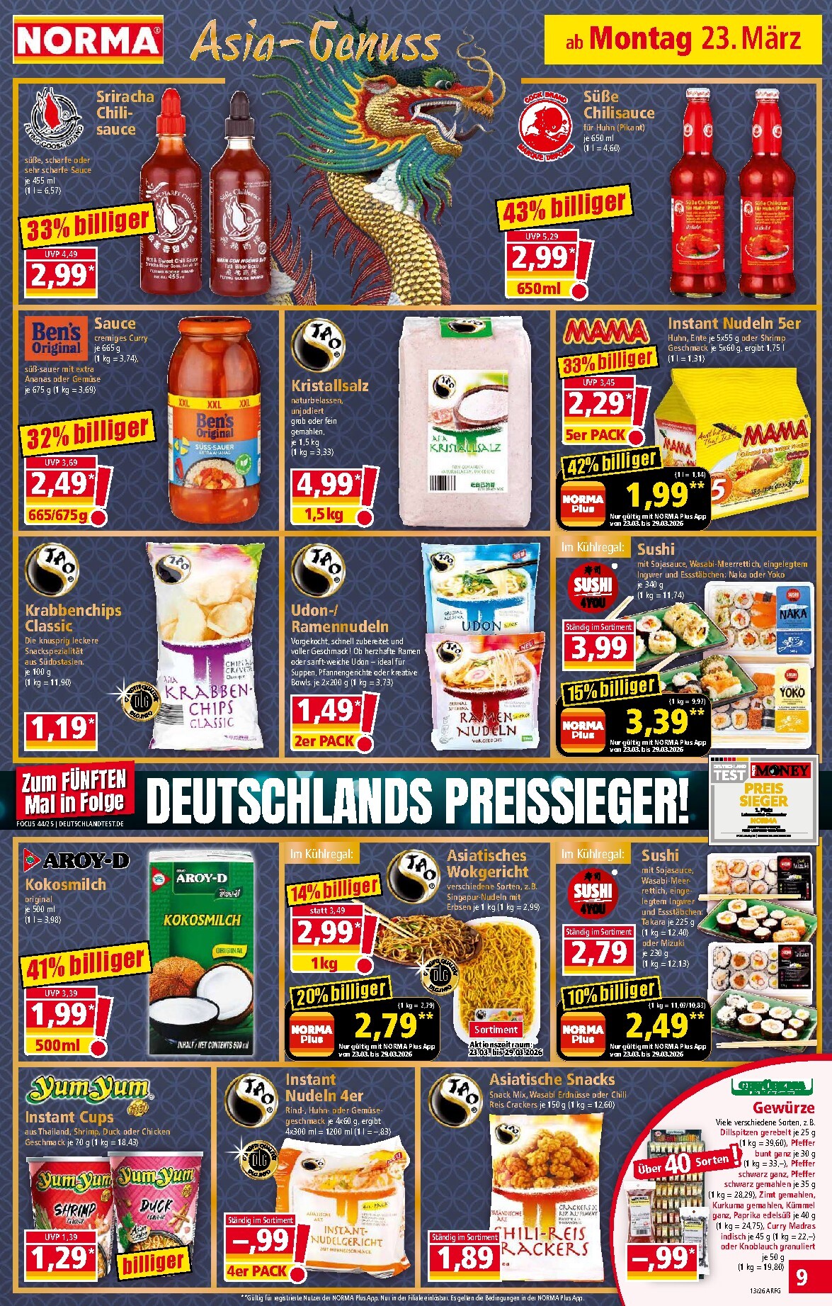 norma - Norma-Prospekt gültig vom 23.03.2026 bis 28.03.2026 - page: 9