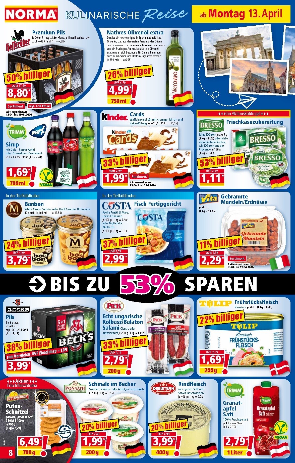 norma - Norma Prospekt nächste Woche – von Montag 13.04.2026 bis Samstag 18.04.2026 - page: 8