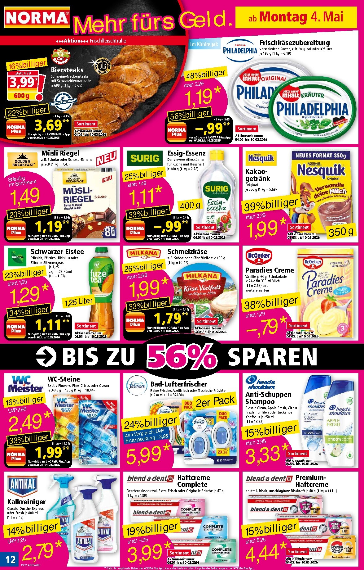 norma - Norma Prospekt nächste Woche – von Montag 04.05.2026 bis Samstag 09.05.2026 - page: 12