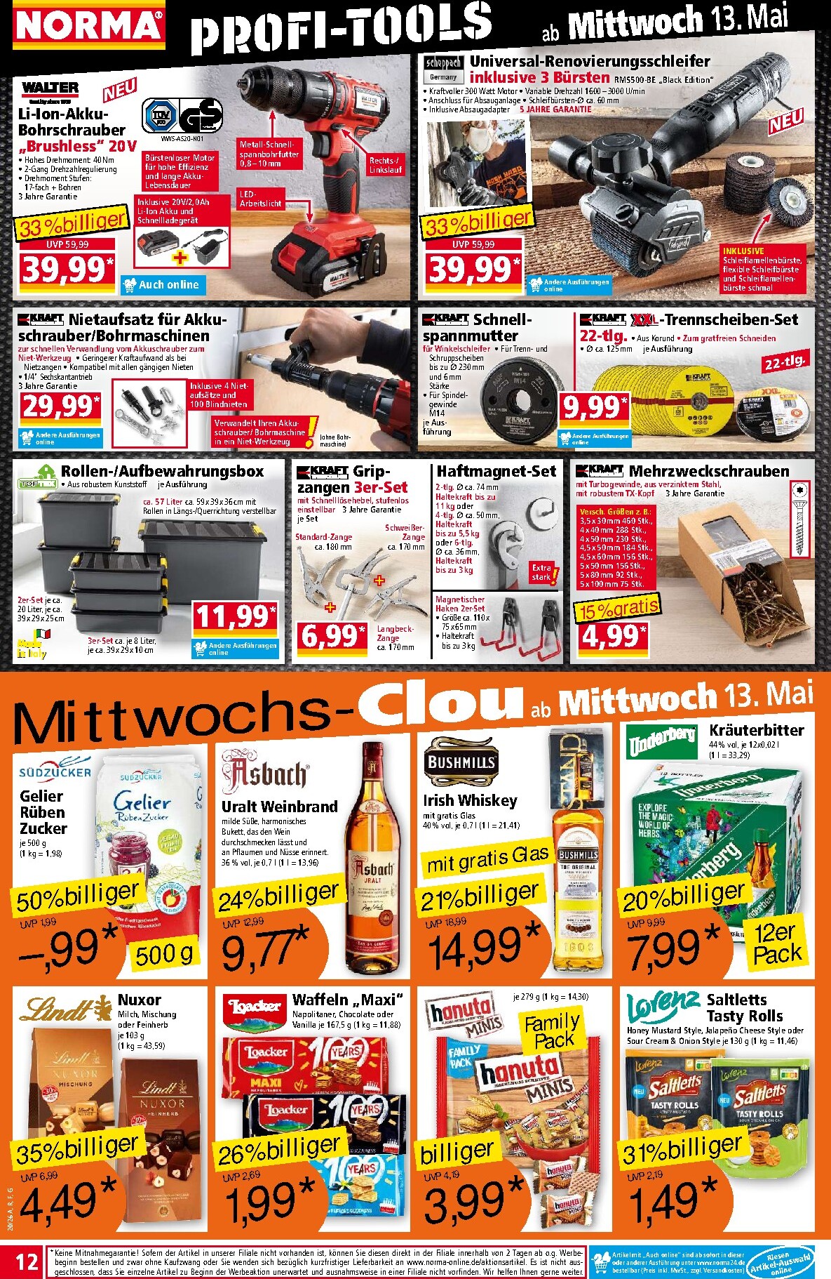 norma - Norma Prospekt nächste Woche – von Montag 11.05.2026 bis Samstag 16.05.2026 - page: 12