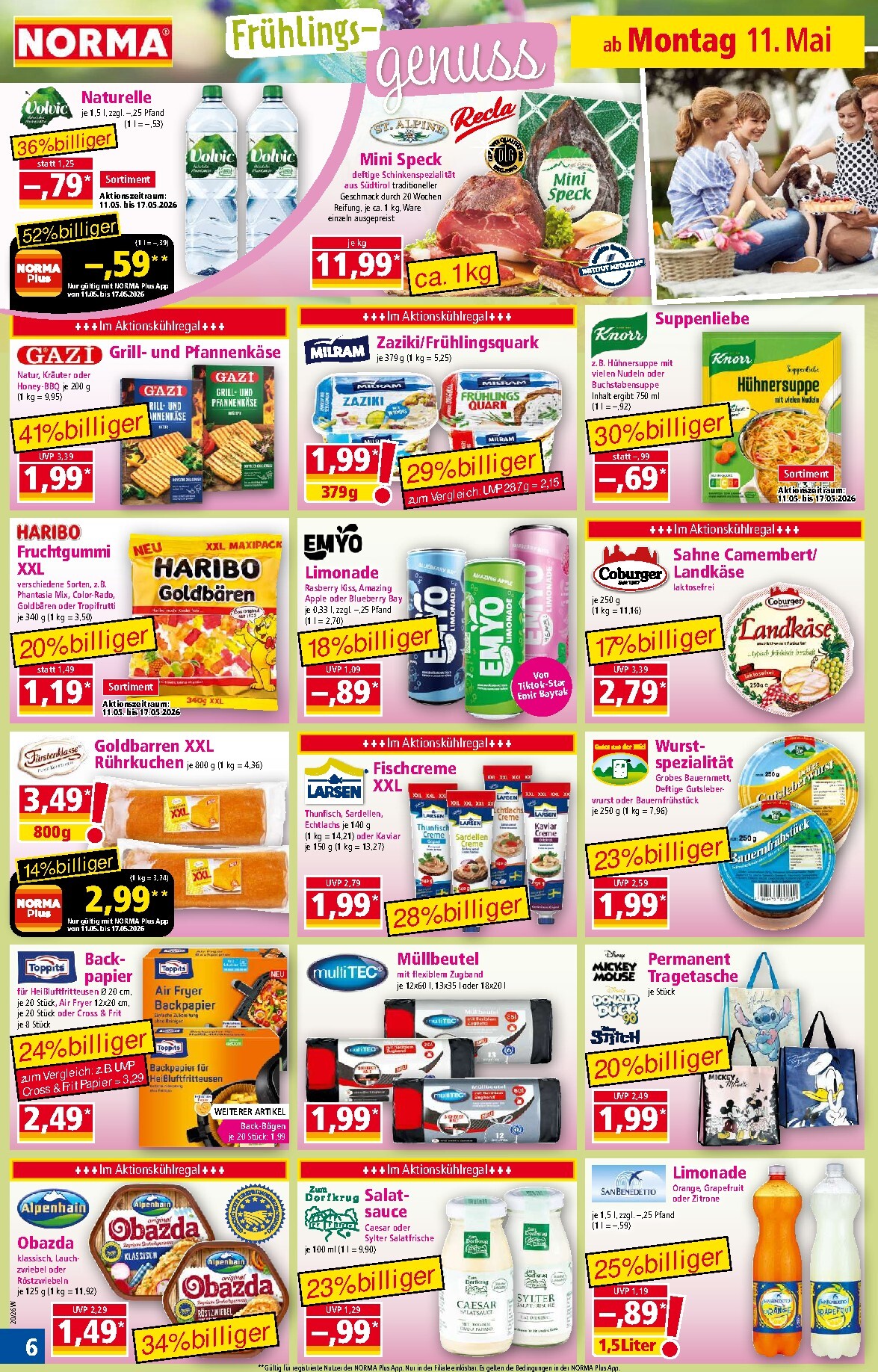 norma - Norma Prospekt nächste Woche – von Montag 11.05.2026 bis Samstag 16.05.2026 - page: 6