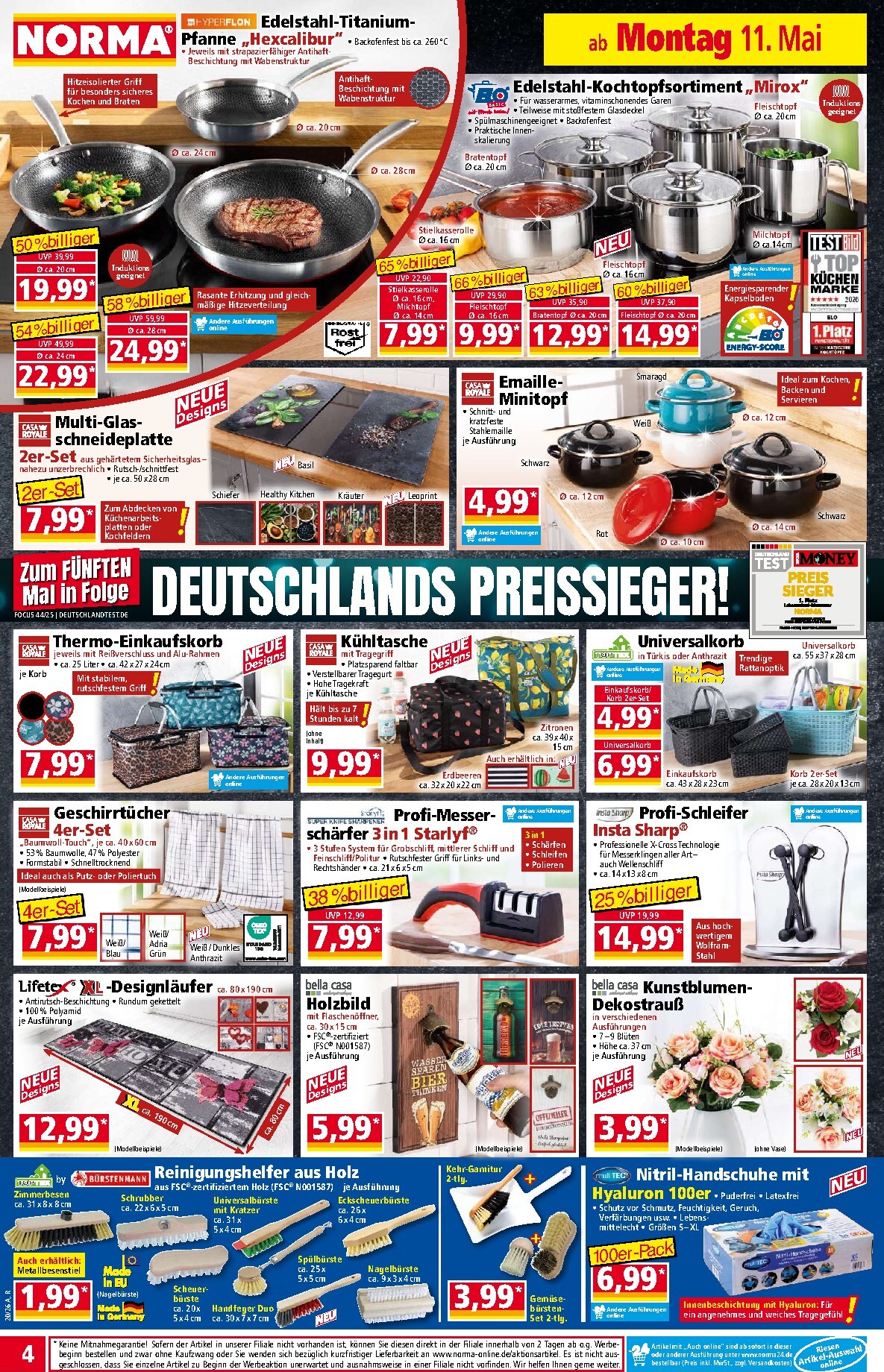 norma - Norma Prospekt nächste Woche – von Montag 11.05.2026 bis Samstag 16.05.2026 - page: 4
