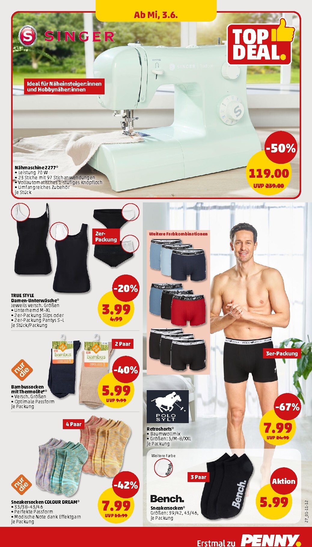 penny - PENNY Prospekt nächste Woche – von Montag 01.06.2026 bis Samstag 06.06.2026 - page: 27