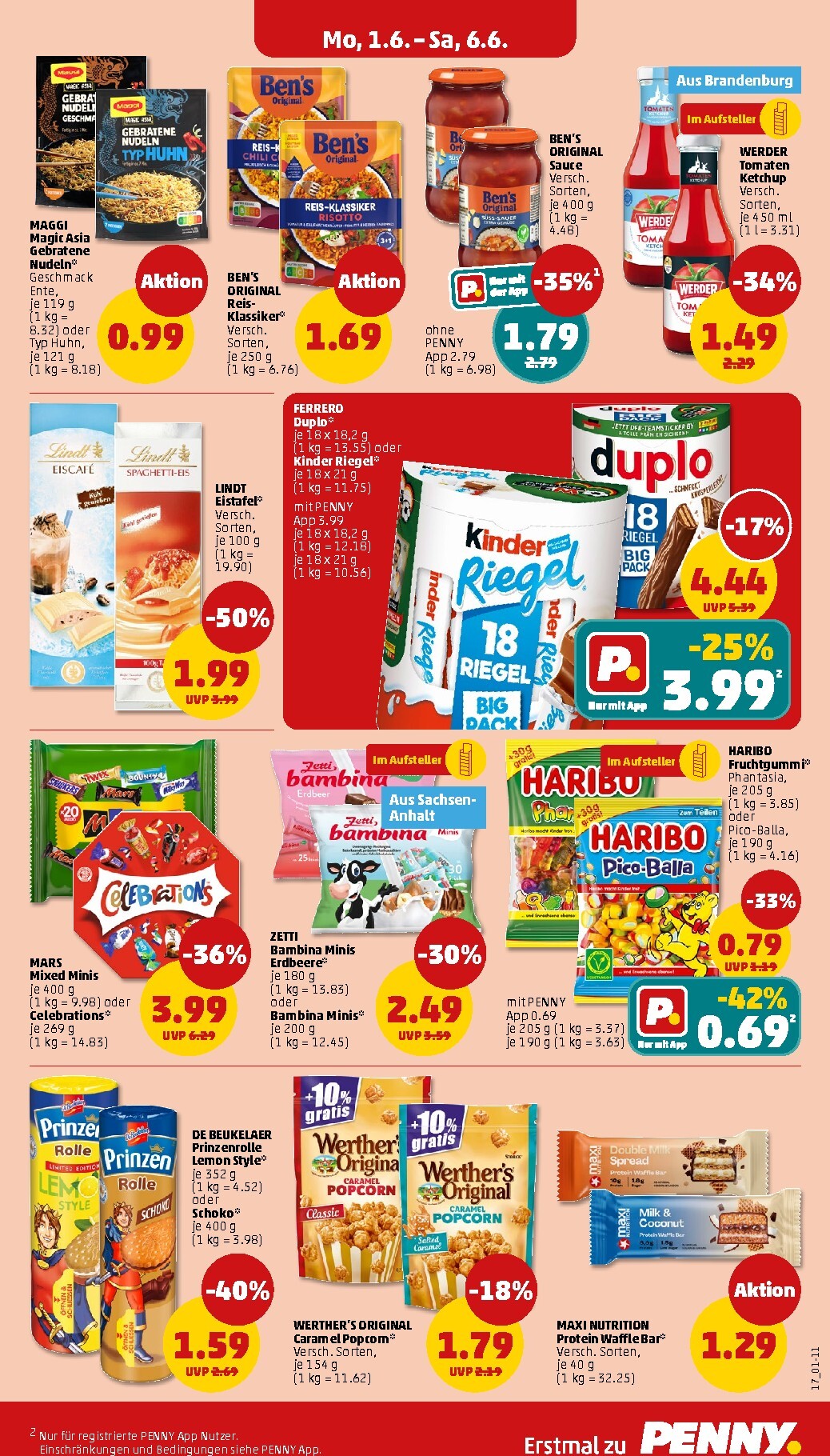 penny - PENNY Prospekt nächste Woche – von Montag 01.06.2026 bis Samstag 06.06.2026 - page: 17
