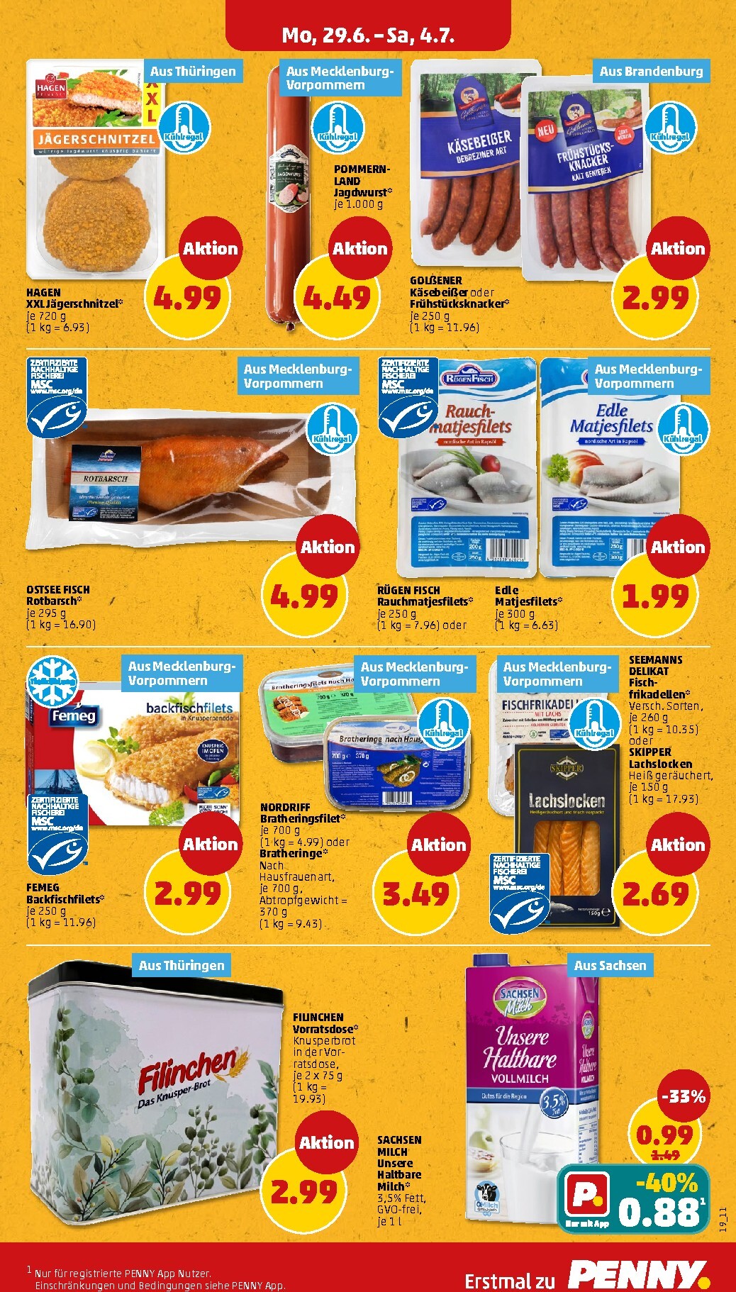 penny - PENNY Prospekt nächste Woche – von Montag 29.06.2026 bis Samstag 04.07.2026 - page: 19
