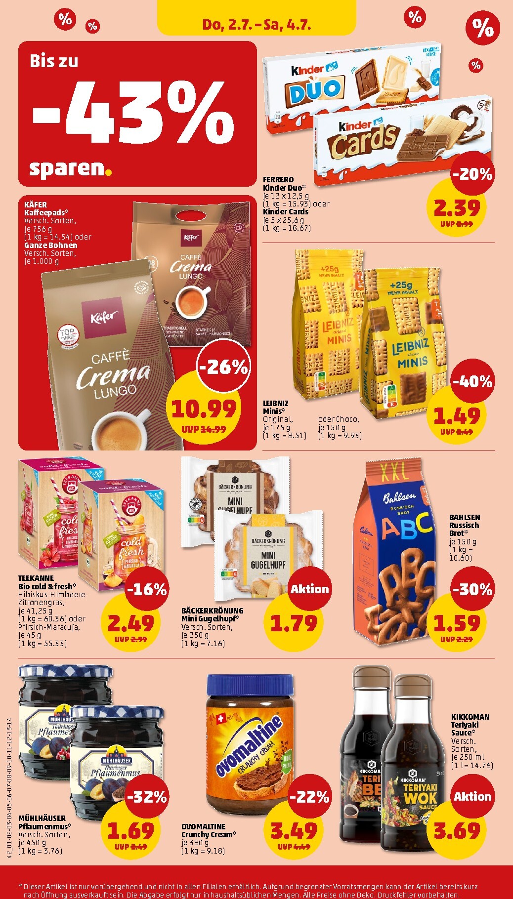 penny - PENNY Prospekt nächste Woche – von Montag 29.06.2026 bis Samstag 04.07.2026 - page: 46
