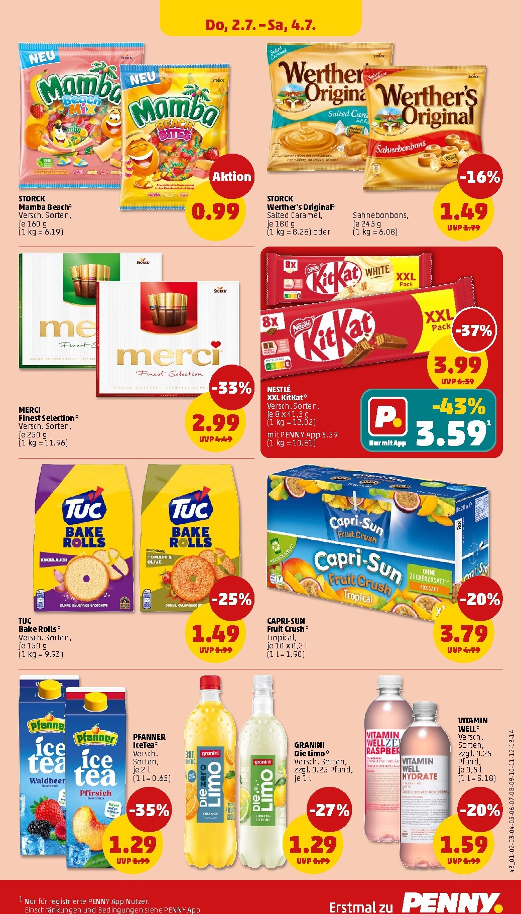 penny - PENNY Prospekt nächste Woche – von Montag 29.06.2026 bis Samstag 04.07.2026 - page: 47