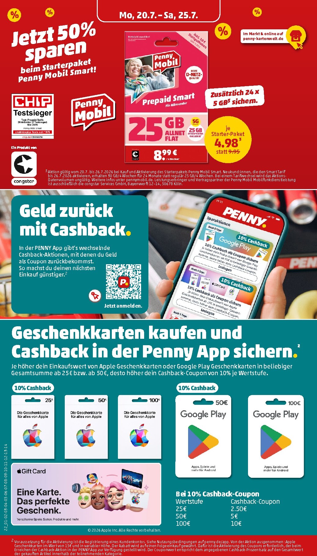 penny - PENNY Prospekt nächste Woche – von Montag 20.07.2026 bis Samstag 25.07.2026 - page: 24