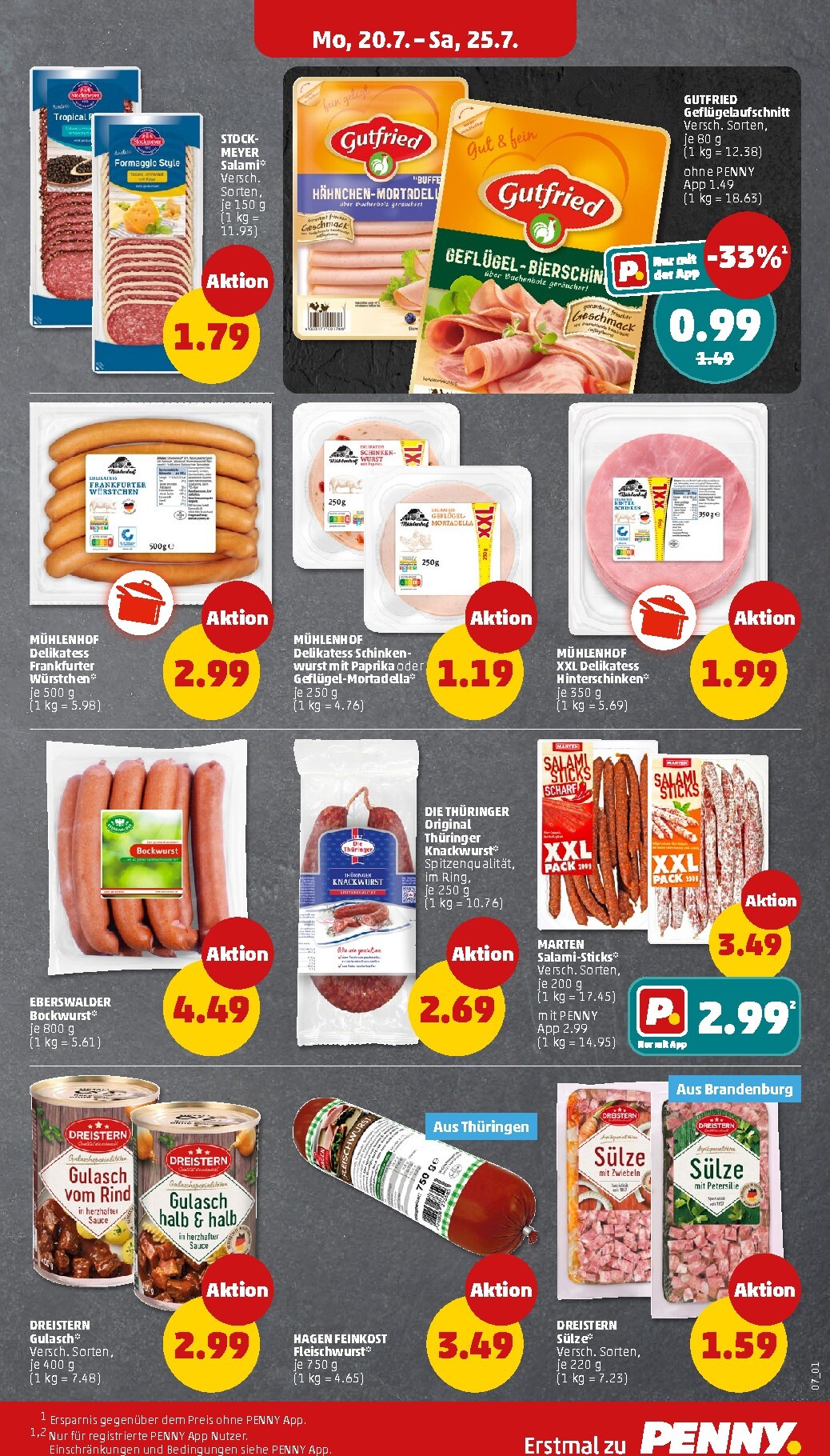 penny - PENNY Prospekt nächste Woche – von Montag 20.07.2026 bis Samstag 25.07.2026 - page: 9