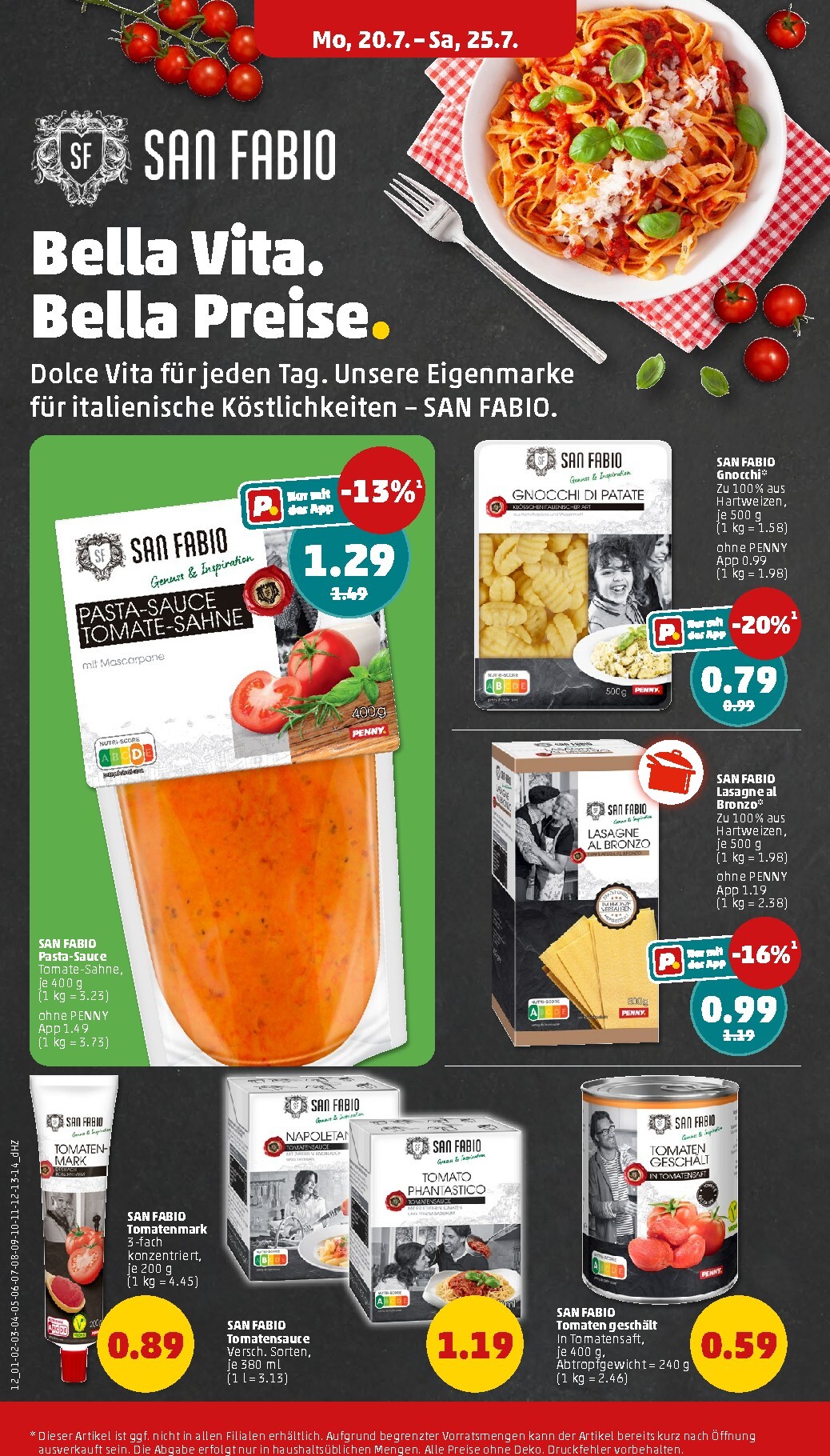 penny - PENNY Prospekt nächste Woche – von Montag 20.07.2026 bis Samstag 25.07.2026 - page: 14