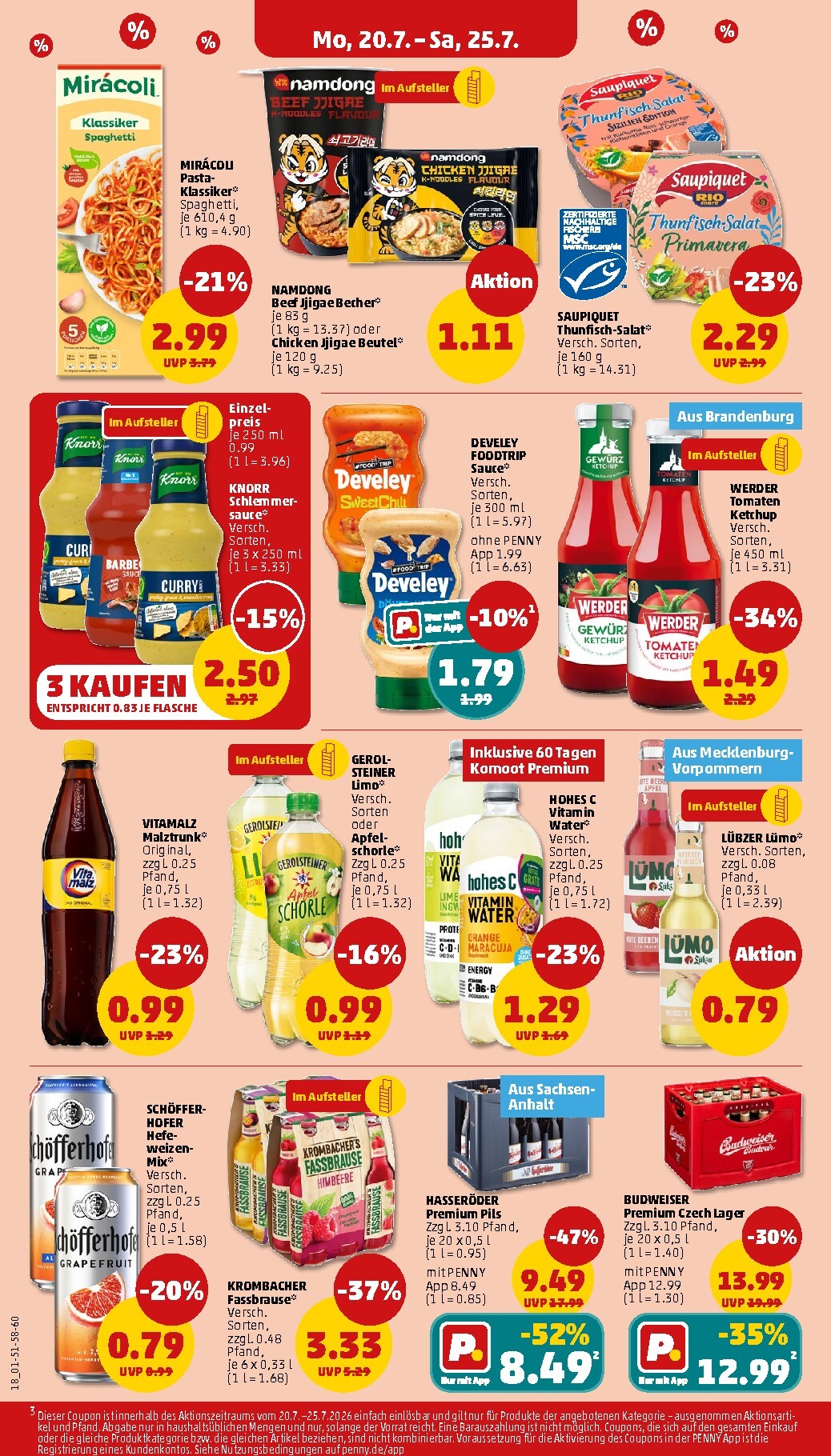 penny - PENNY Prospekt nächste Woche – von Montag 20.07.2026 bis Samstag 25.07.2026 - page: 20
