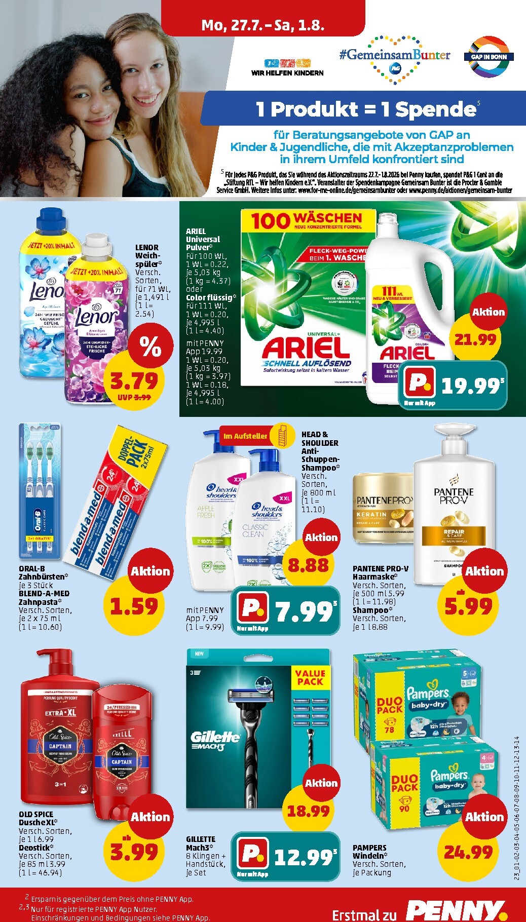 penny - PENNY Prospekt nächste Woche – von Montag 27.07.2026 bis Samstag 01.08.2026 - page: 27