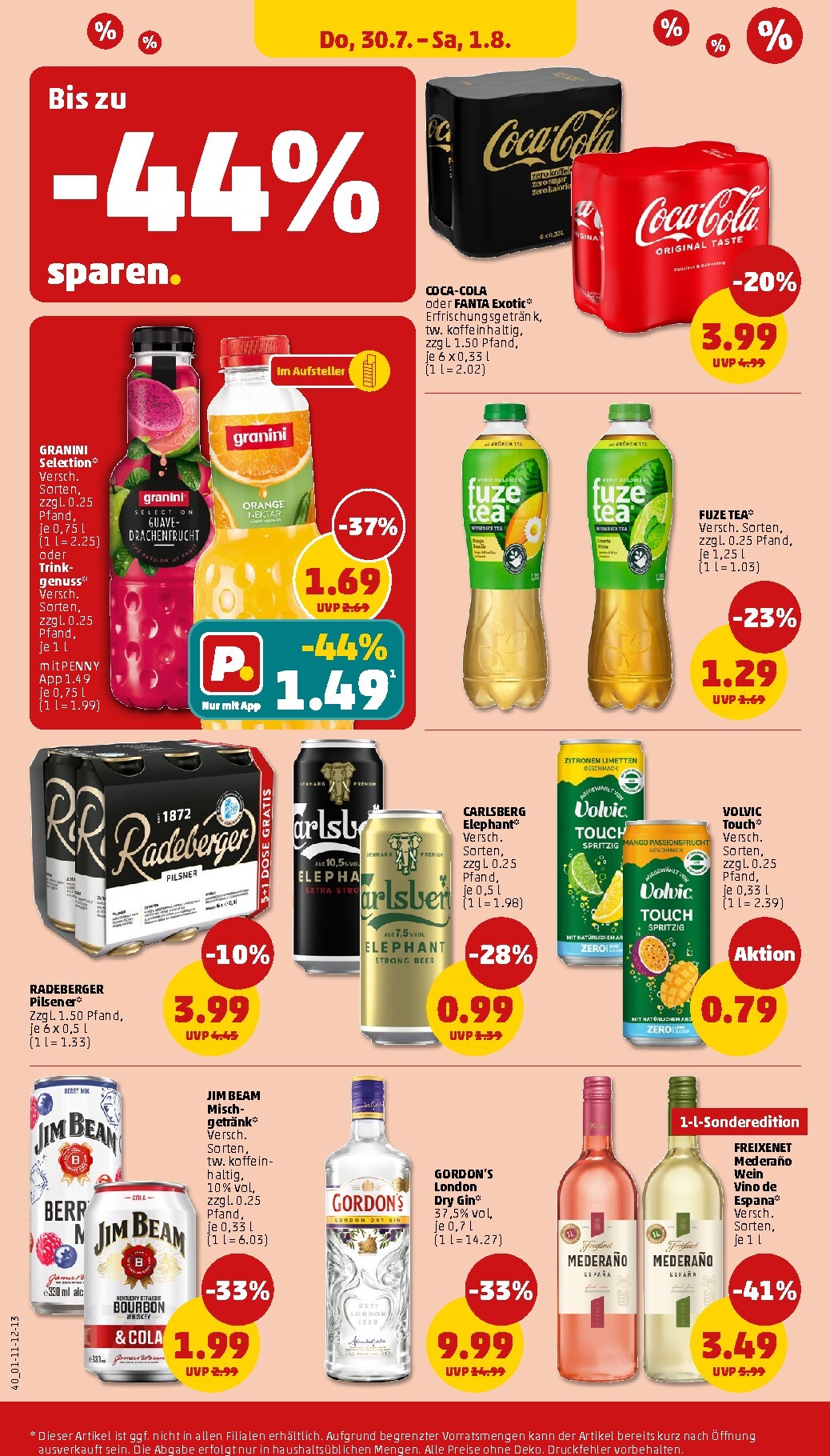 penny - PENNY Prospekt nächste Woche – von Montag 27.07.2026 bis Samstag 01.08.2026 - page: 46