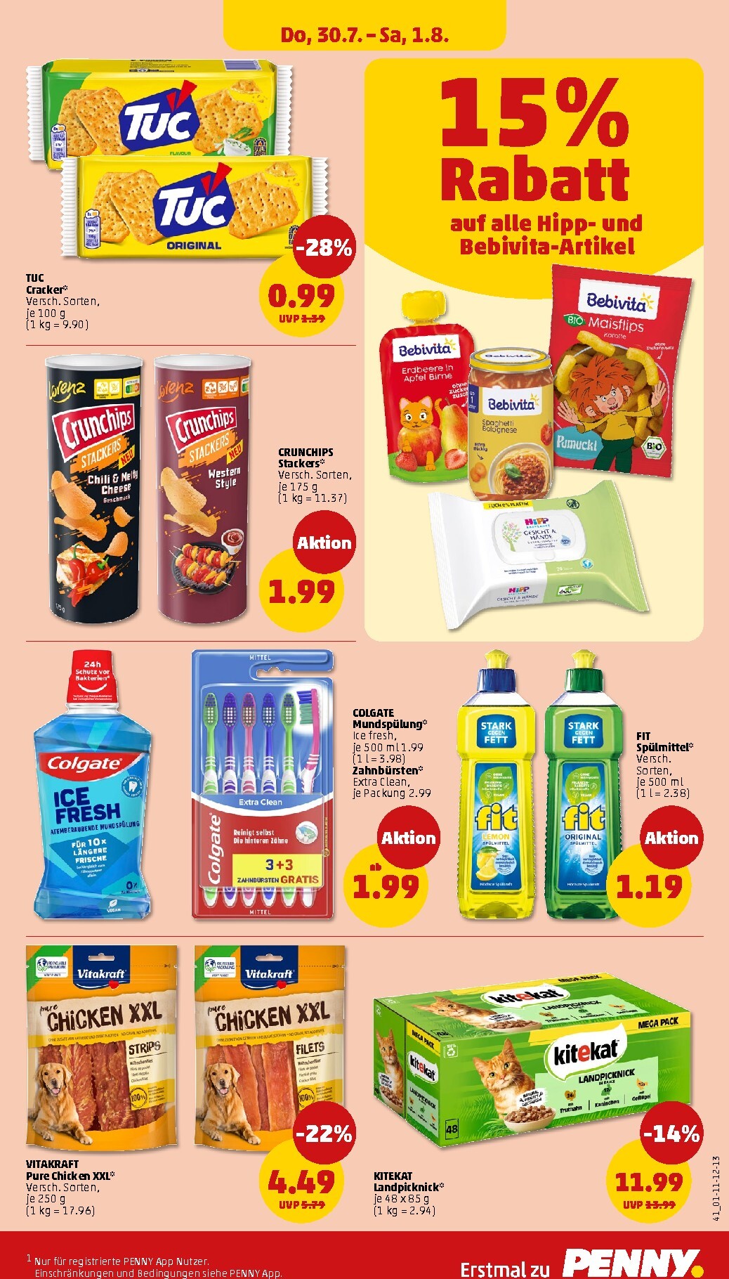 penny - PENNY Prospekt nächste Woche – von Montag 27.07.2026 bis Samstag 01.08.2026 - page: 47