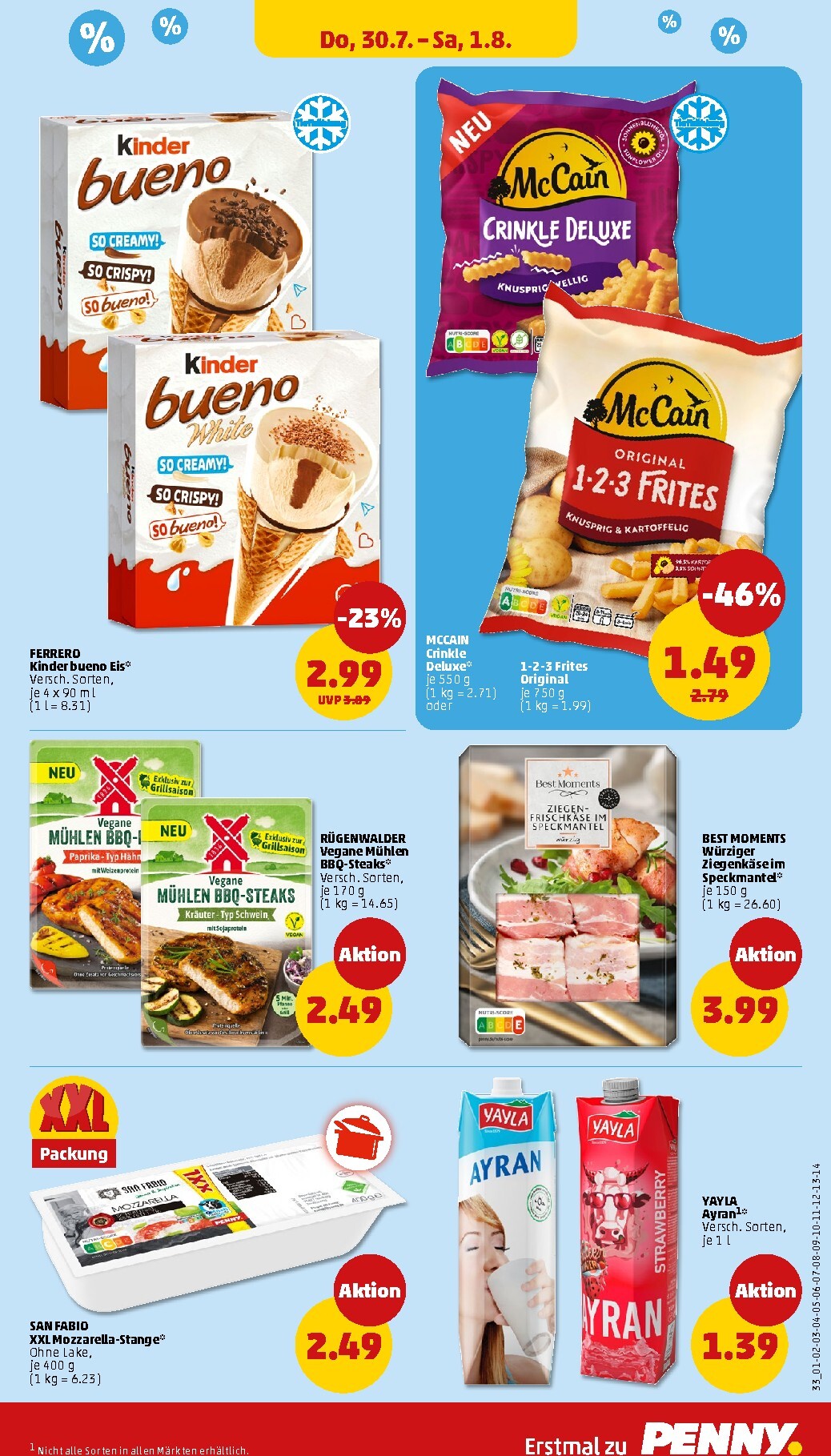 penny - PENNY Prospekt nächste Woche – von Montag 27.07.2026 bis Samstag 01.08.2026 - page: 39
