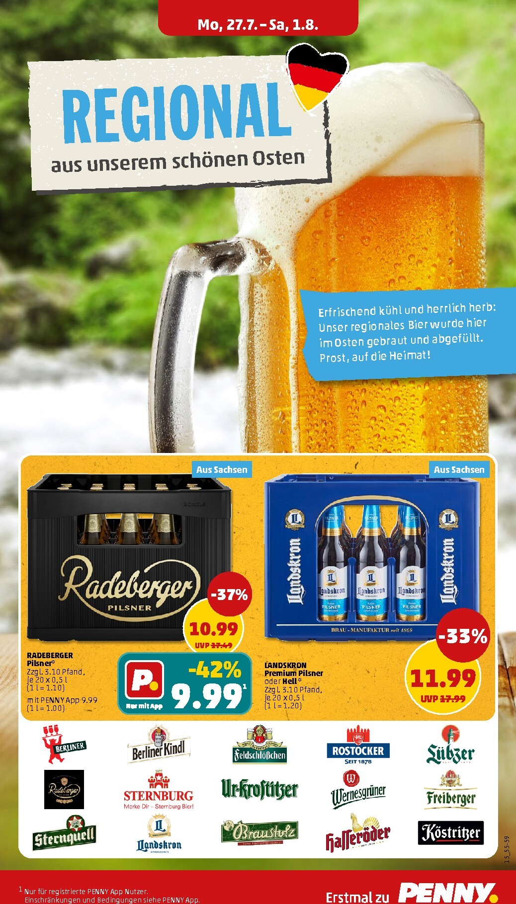 penny - PENNY Prospekt nächste Woche – von Montag 27.07.2026 bis Samstag 01.08.2026 - page: 21