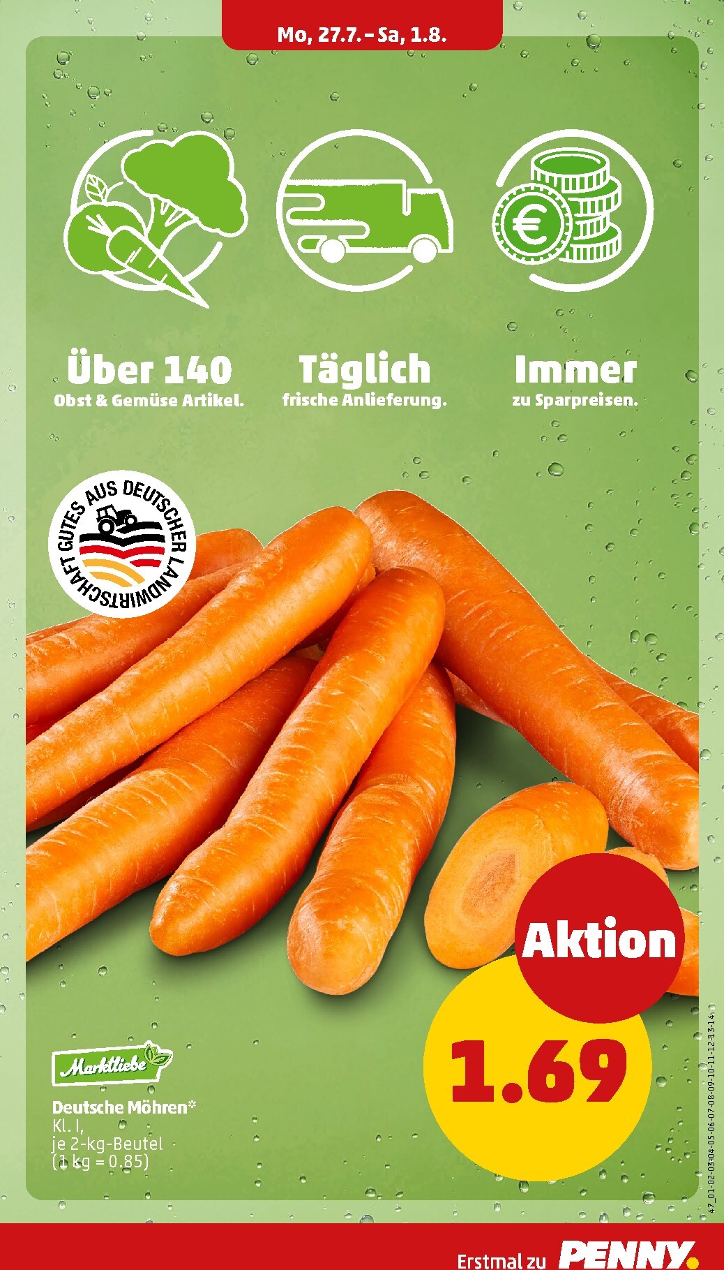 penny - PENNY Prospekt nächste Woche – von Montag 27.07.2026 bis Samstag 01.08.2026 - page: 7