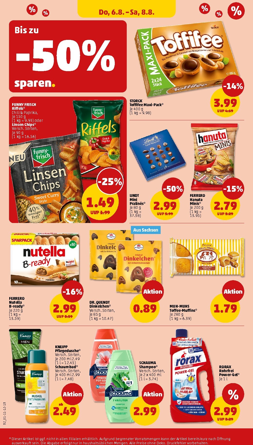 penny - PENNY Prospekt nächste Woche – von Montag 03.08.2026 bis Samstag 08.08.2026 - page: 38
