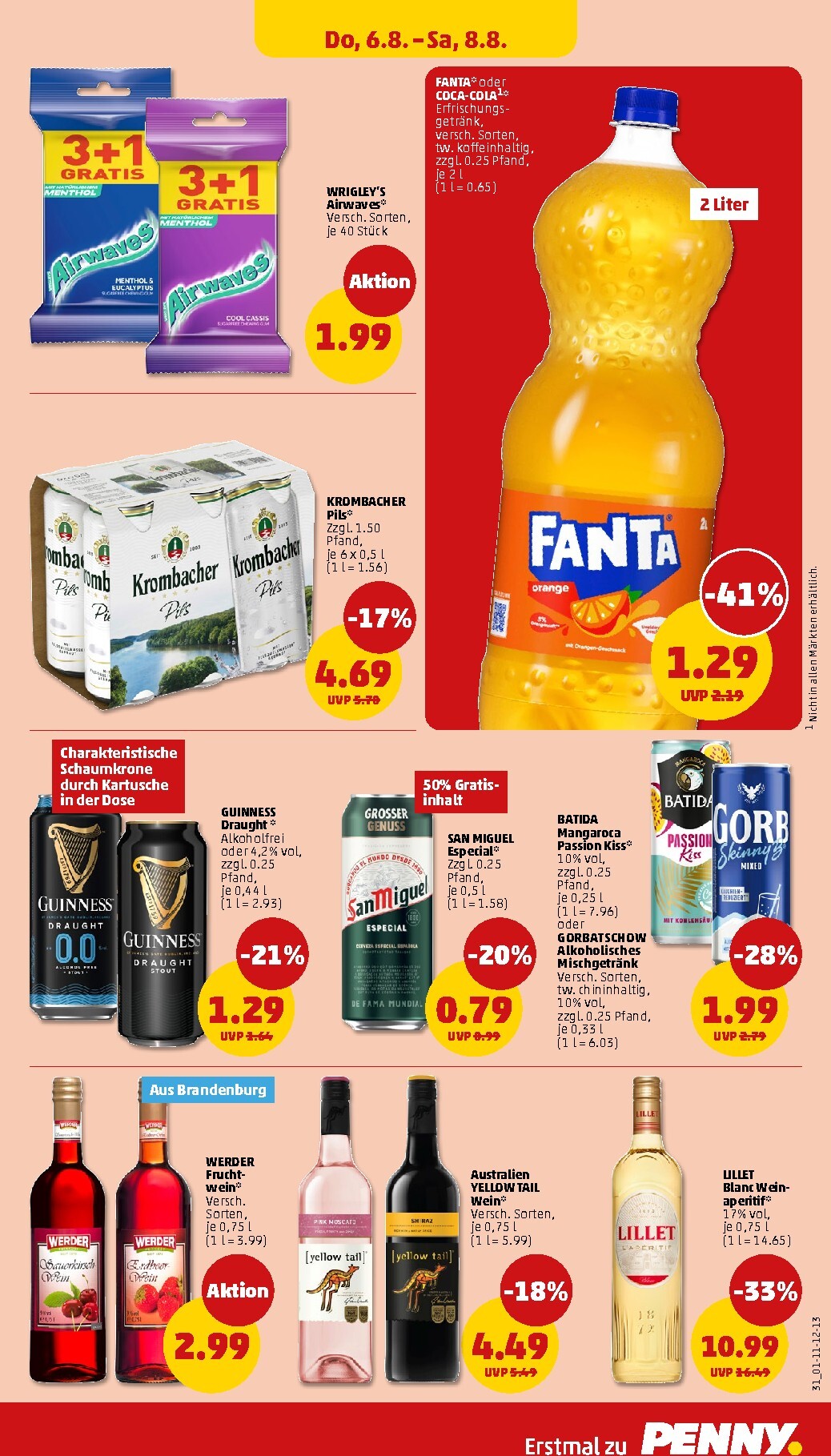 penny - PENNY Prospekt nächste Woche – von Montag 03.08.2026 bis Samstag 08.08.2026 - page: 37