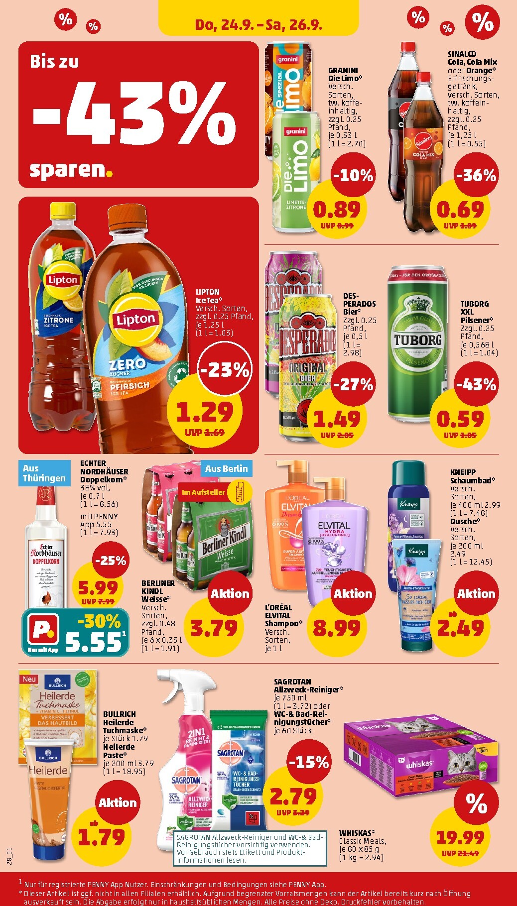 penny - PENNY Prospekt nächste Woche – von Montag 21.09.2026 bis Samstag 26.09.2026 - page: 36