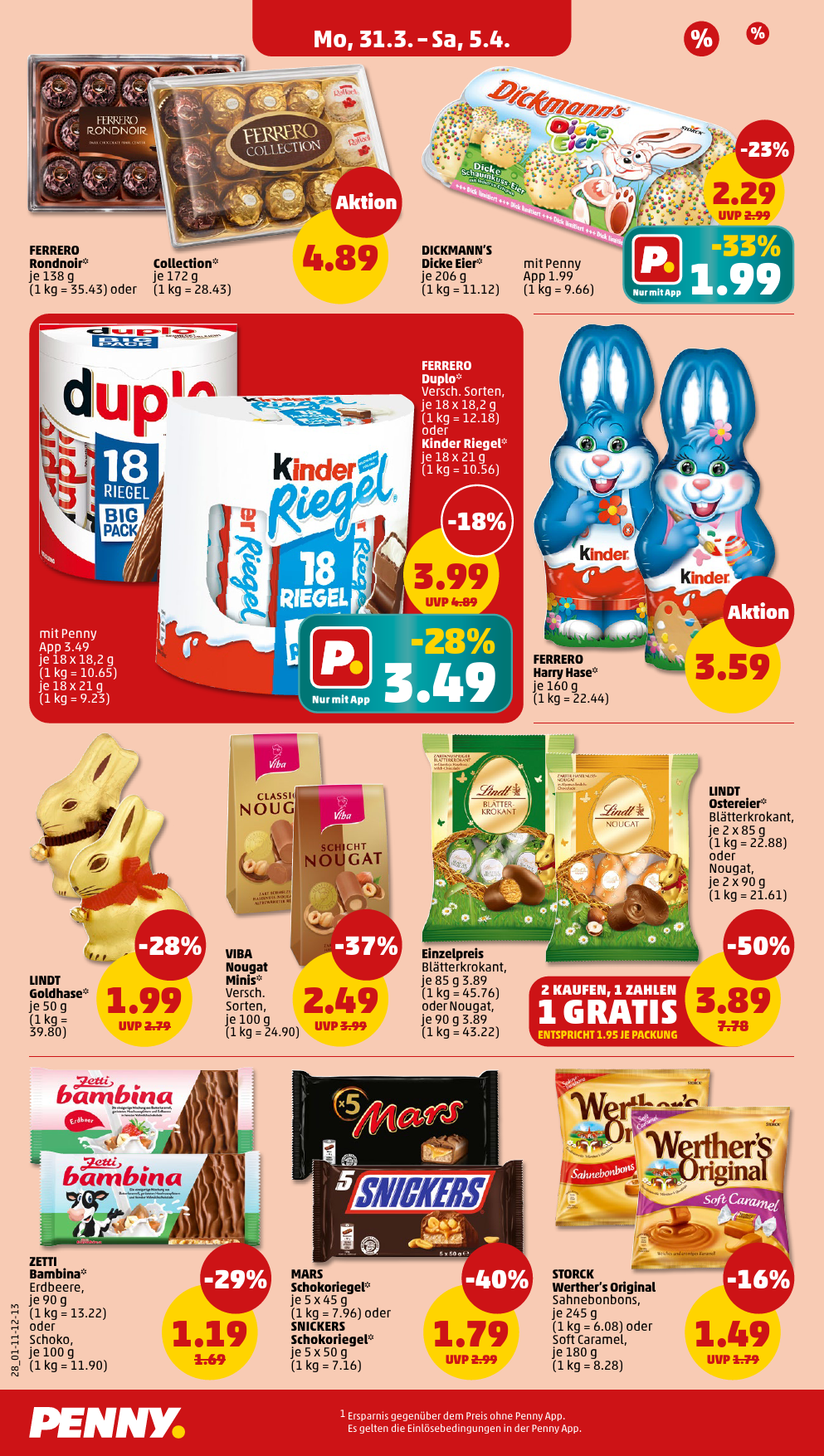 penny - PENNY-Prospekt gültig von 31.03. bis 05.04. - page: 28 penny - PENNY-Prospekt gültig von 31.03. bis 05.04. - page: 28