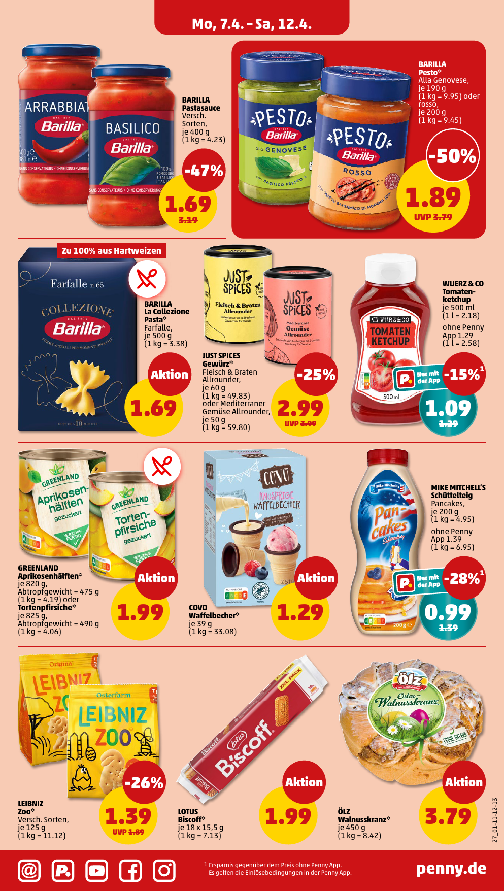 penny - PENNY-Prospekt gültig von 07.04. bis 12.04. - page: 27 penny - PENNY-Prospekt gültig von 07.04. bis 12.04. - page: 27