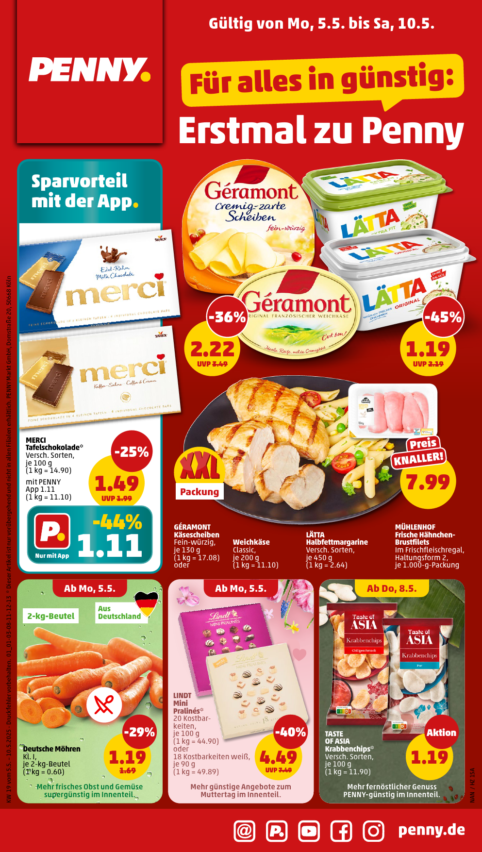 penny - PENNY-Prospekt gültig von 05.05. bis 10.05.