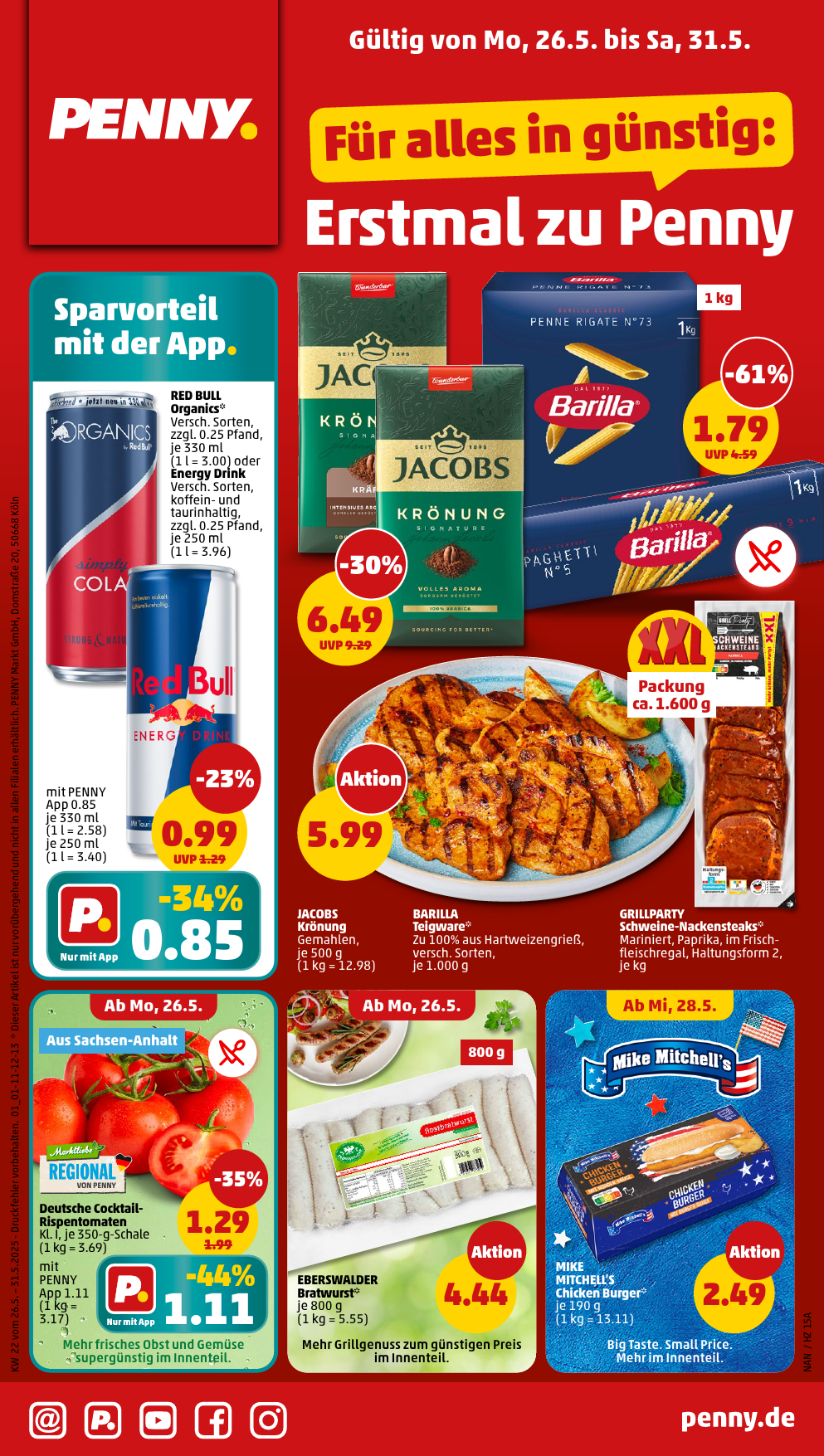 penny - PENNY-Prospekt gültig von 26.05. bis 31.05.