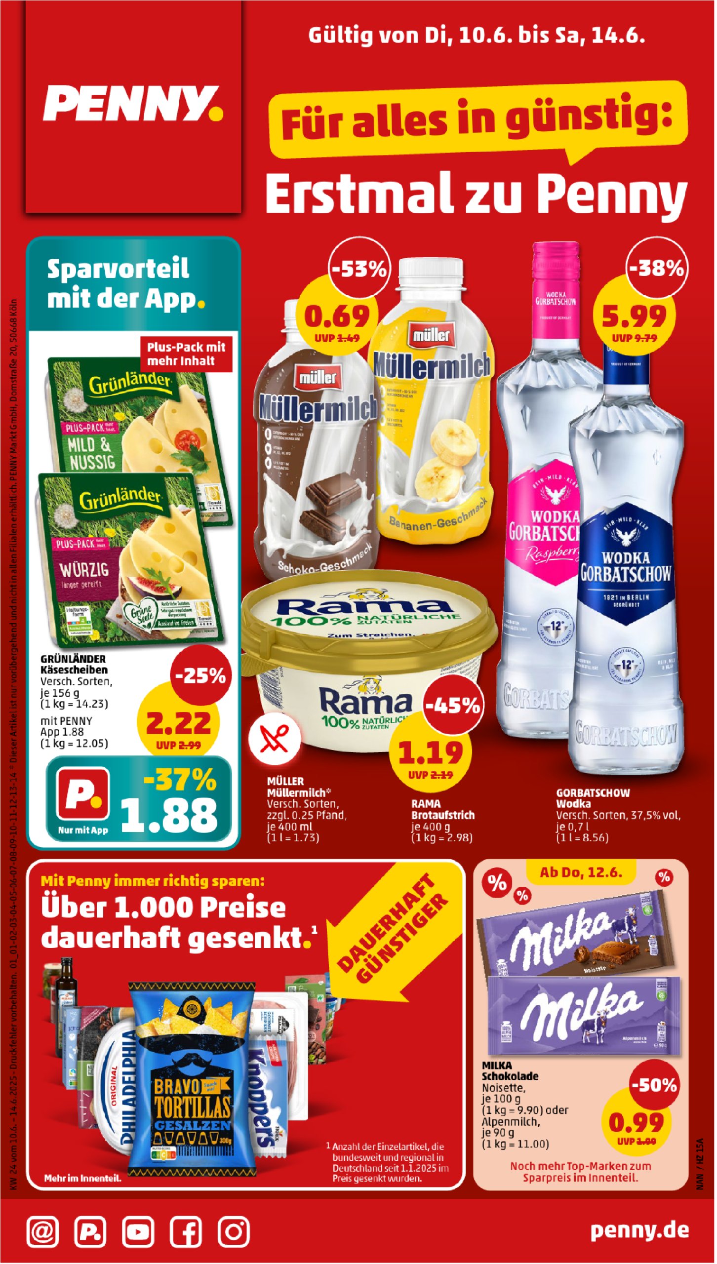 penny - PENNY-Prospekt gültig vom 10.06. bis 14.06. - page: 1 penny - PENNY-Prospekt gültig vom 10.06. bis 14.06. - page: 1