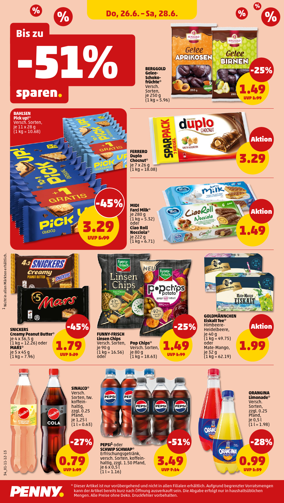 penny - PENNY-Prospekt gültig vom 23.06. bis 28.06. - page: 34